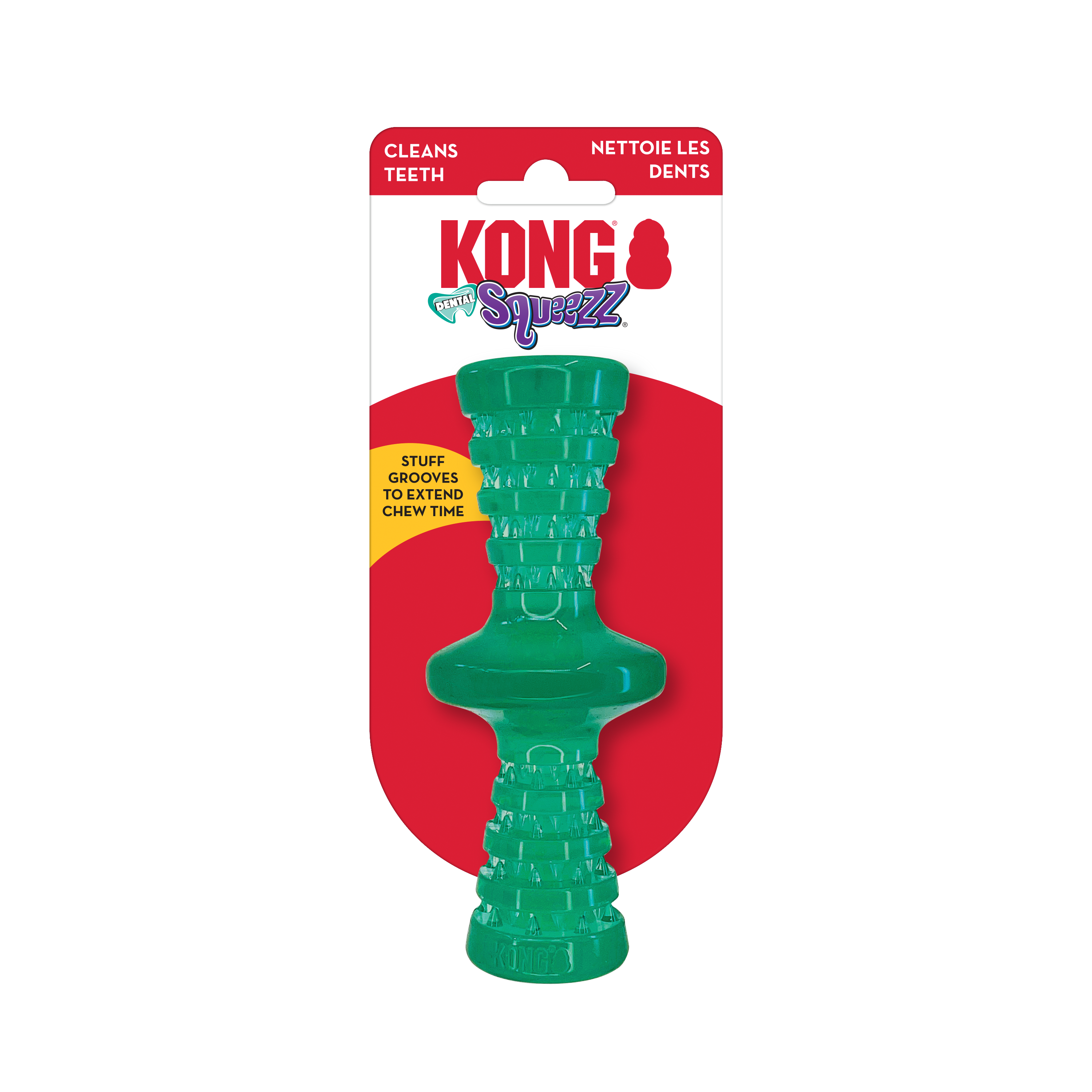 Squeezz Imagem do produto do Dental Roller Stick na embalagem