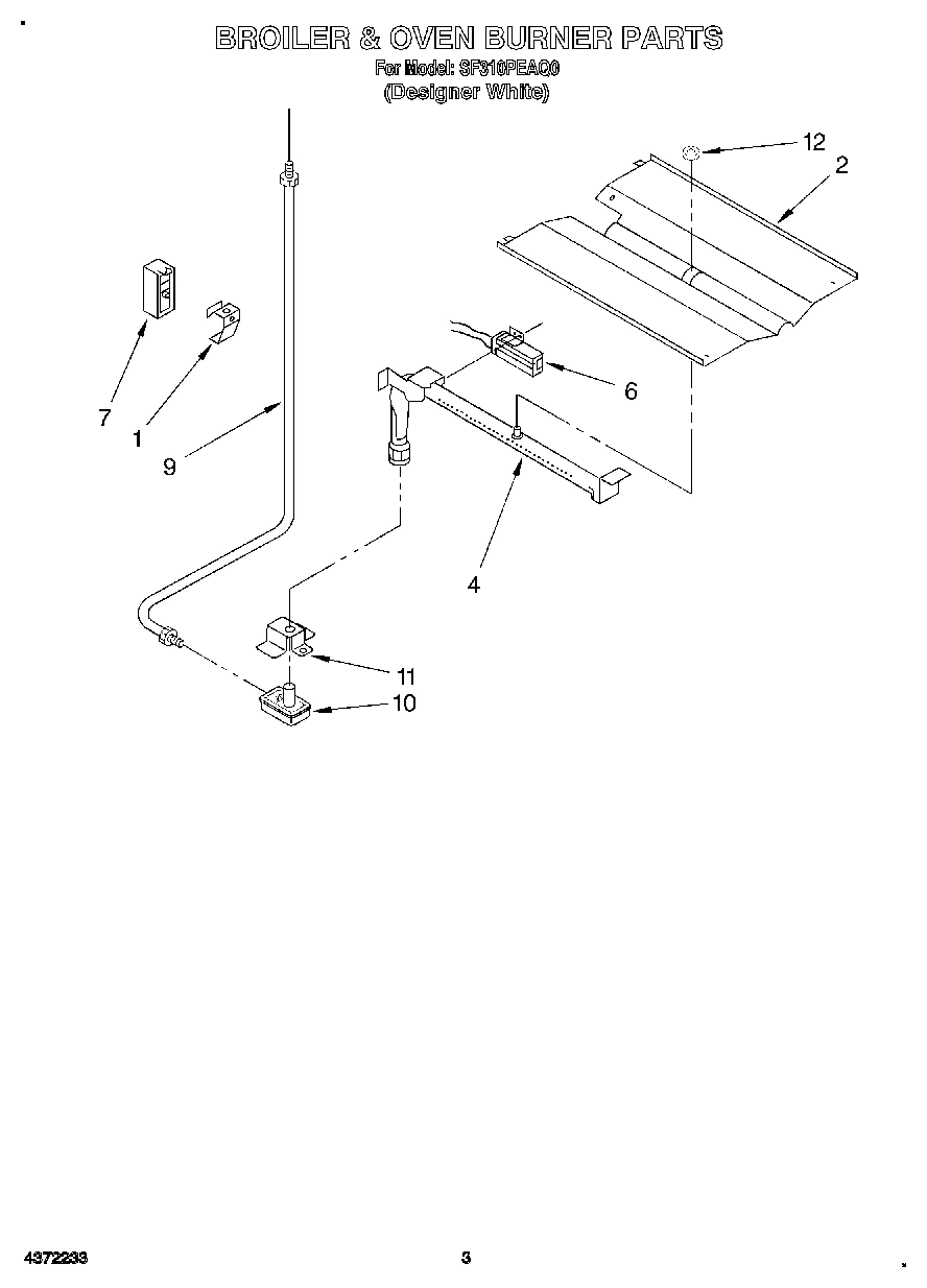 03 - BROILER & OVEN BURNER