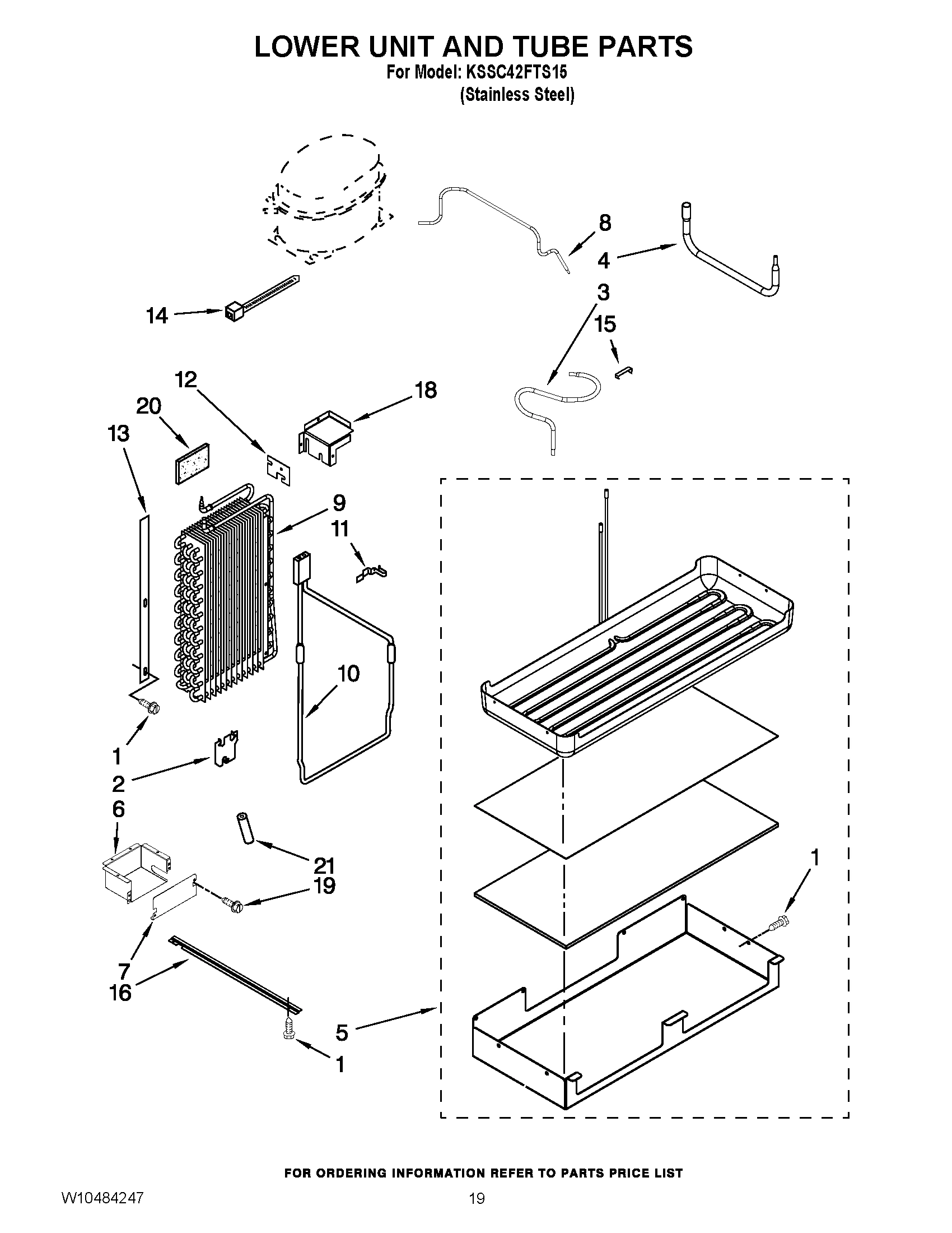 12 - LOWER UNIT AND TUBE PARTS