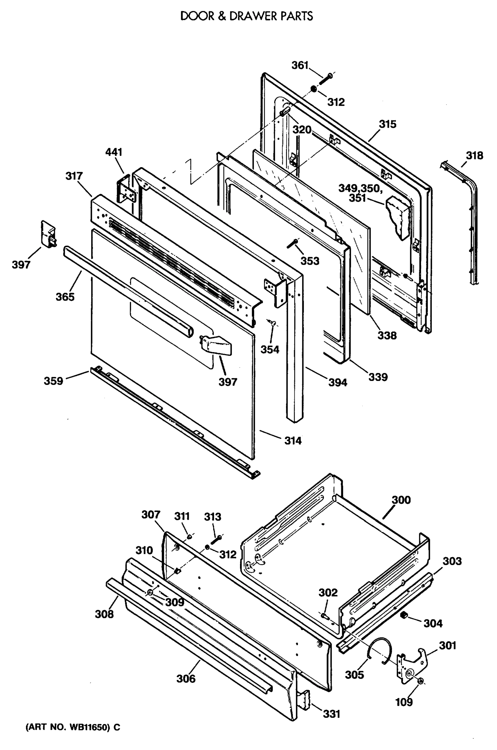 UNIT & DRAWER PARTS