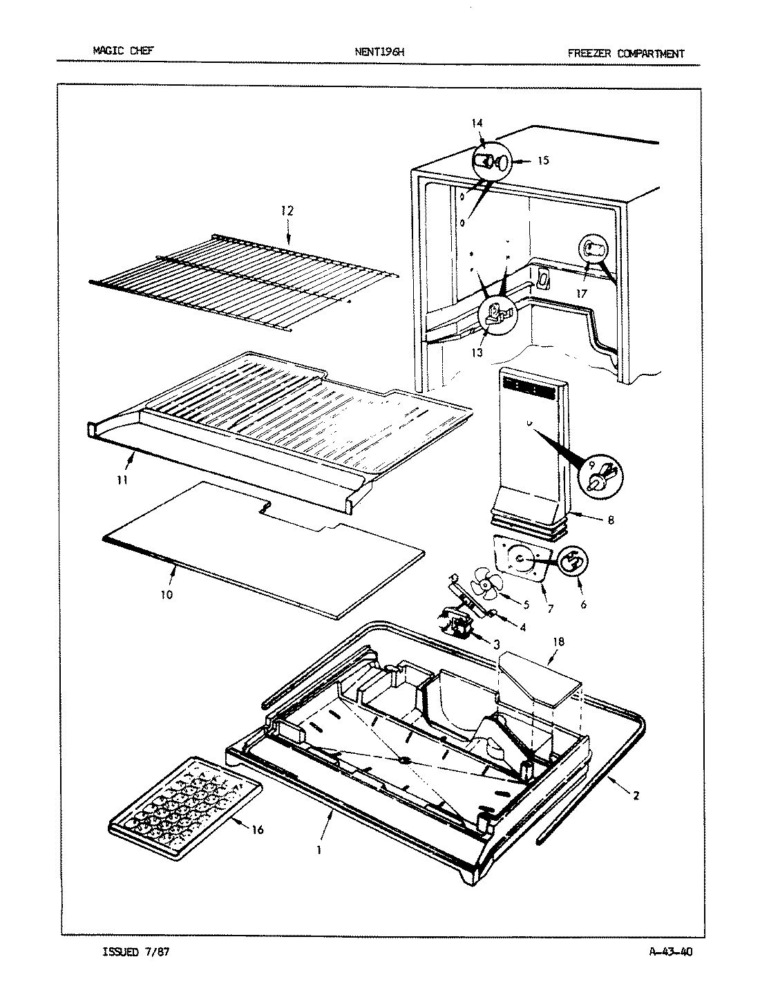 01 - FREEZER COMPARTMENT