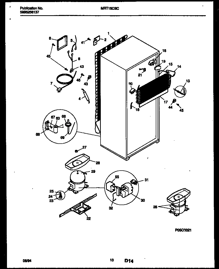 06 - SYSTEM AND AUTOMATIC DEFROST PARTS