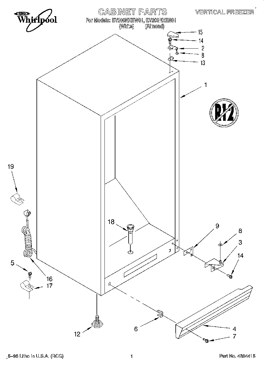 01 - CABINET, LIT/OPTIONAL