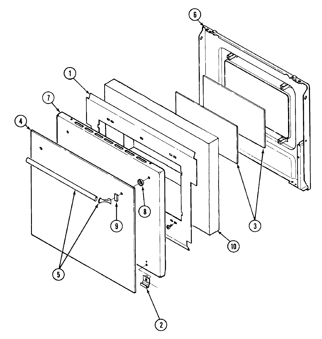 03 - DOOR ASSEMBLY-LOWER (SERIES 01)
