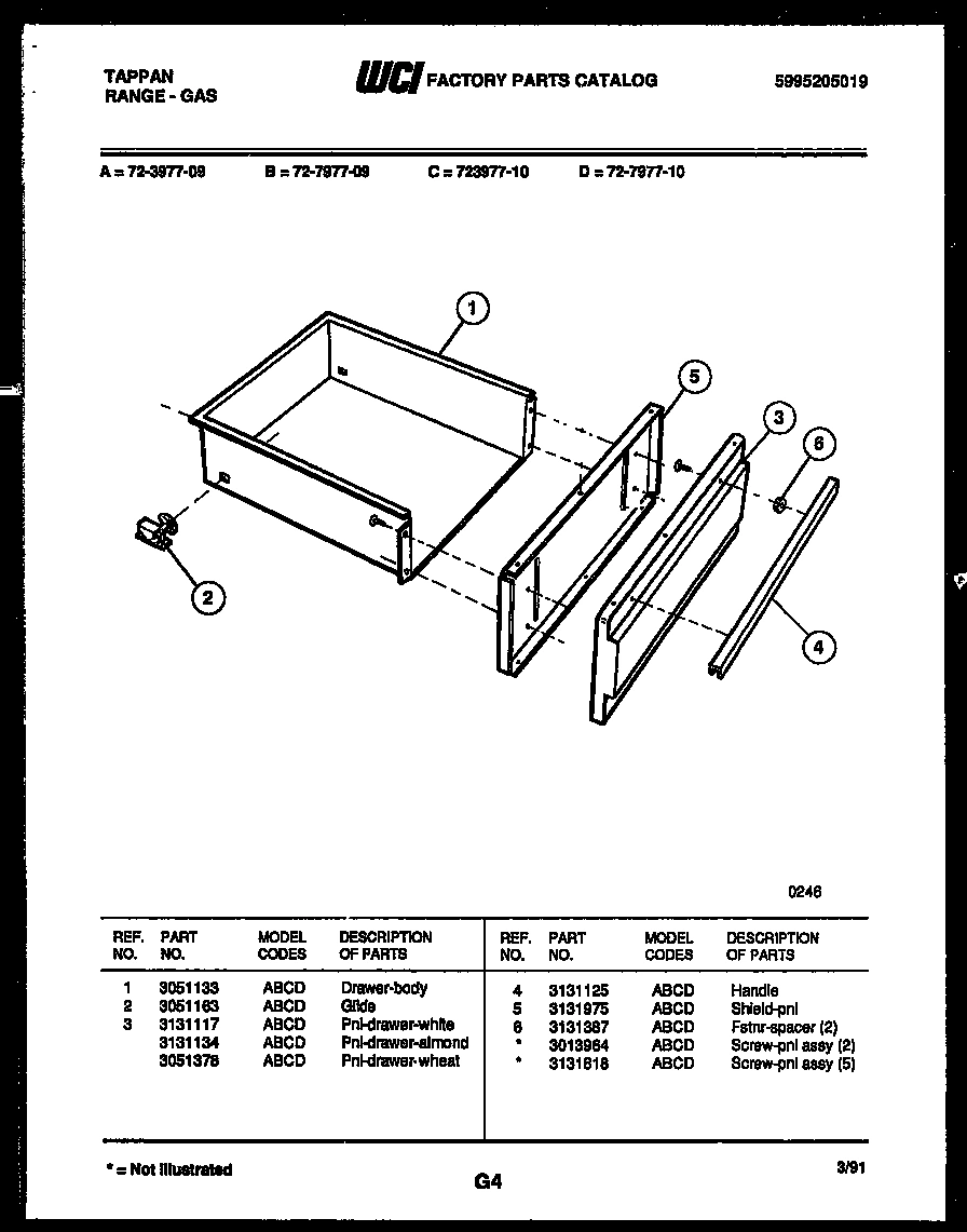 04 - DRAWER PARTS