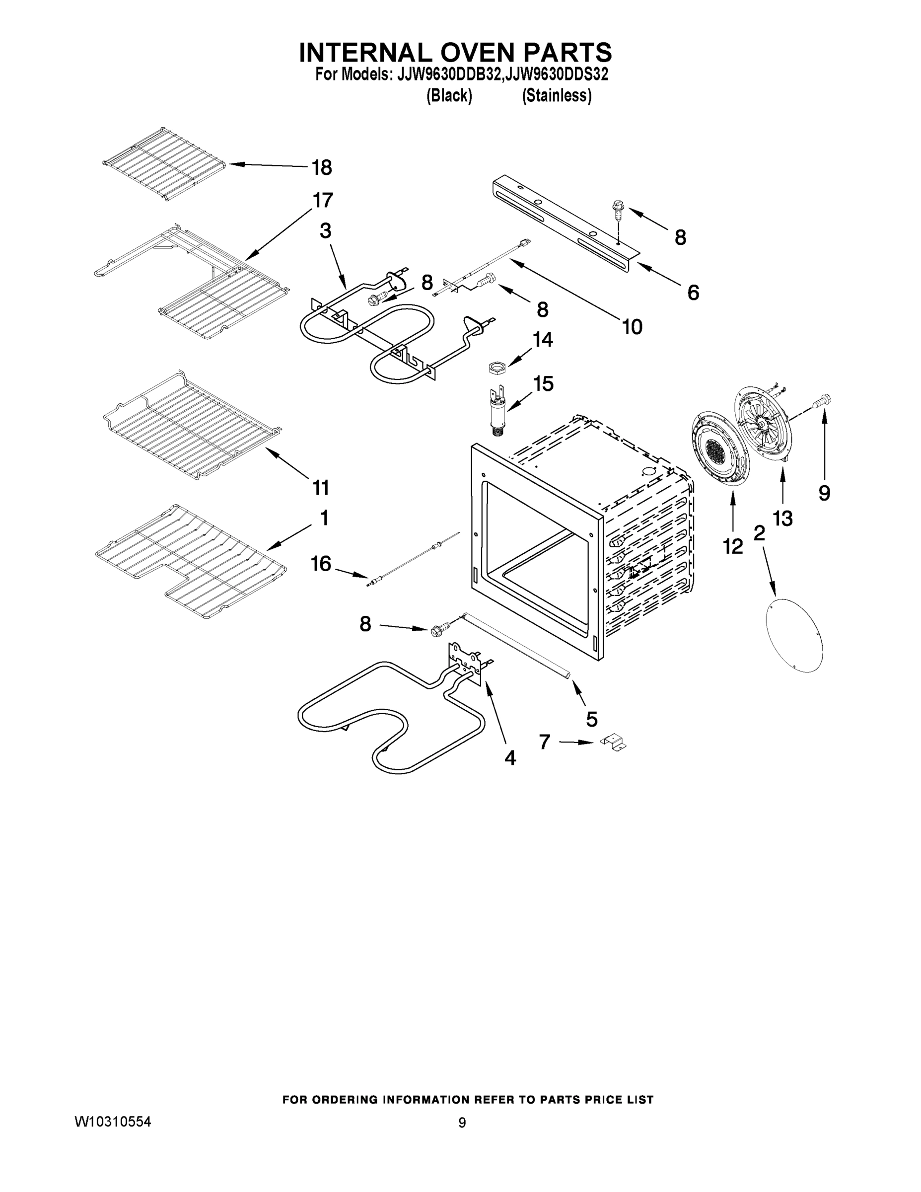 05 - INTERNAL OVEN PARTS