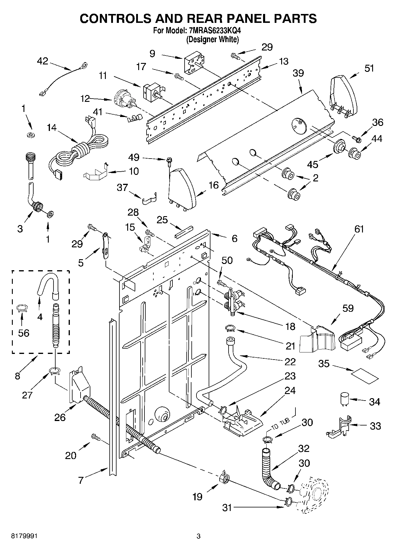 02 - CONTROLS AND REAR PANEL PARTS