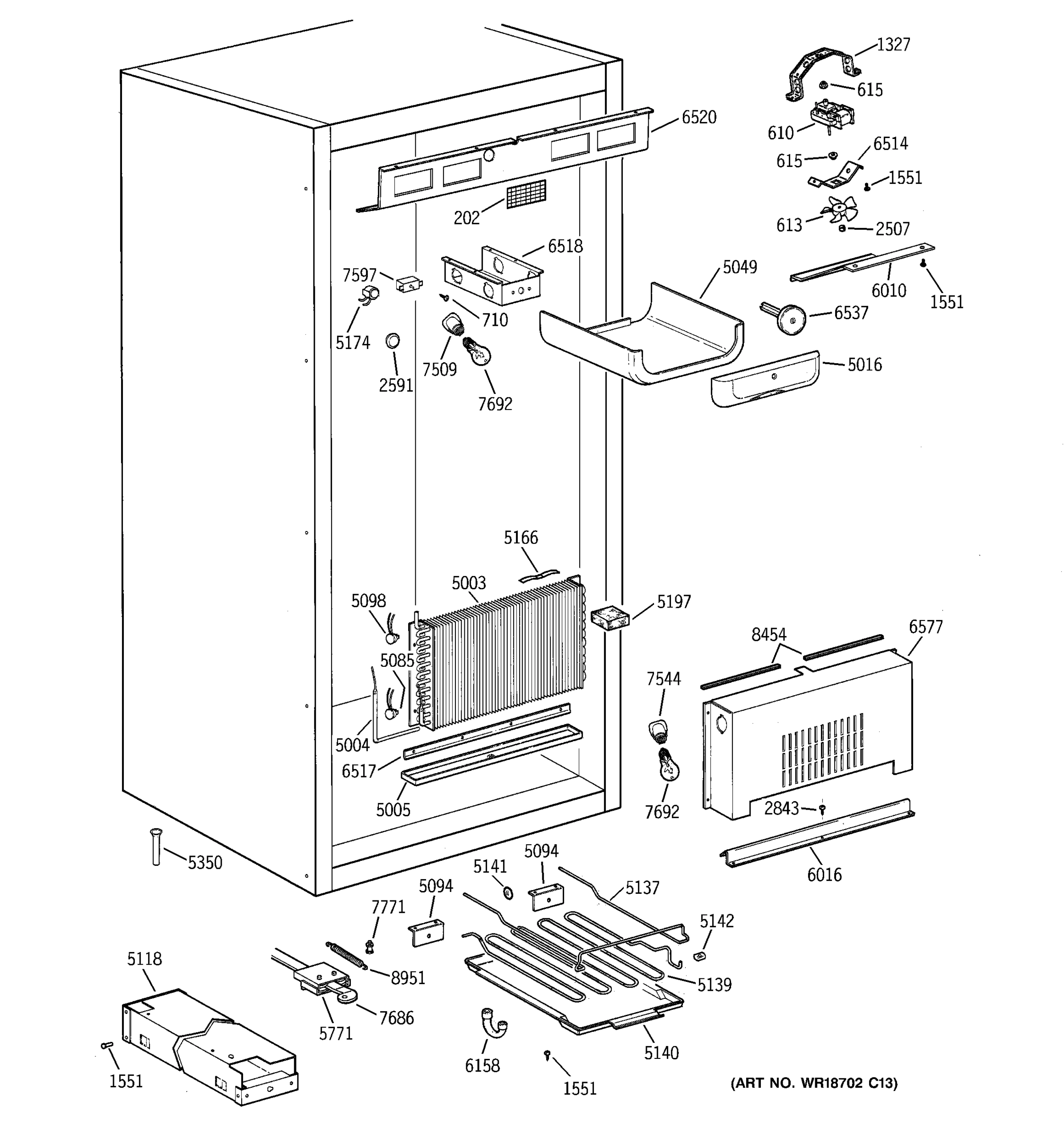 CABINET PARTS (1)