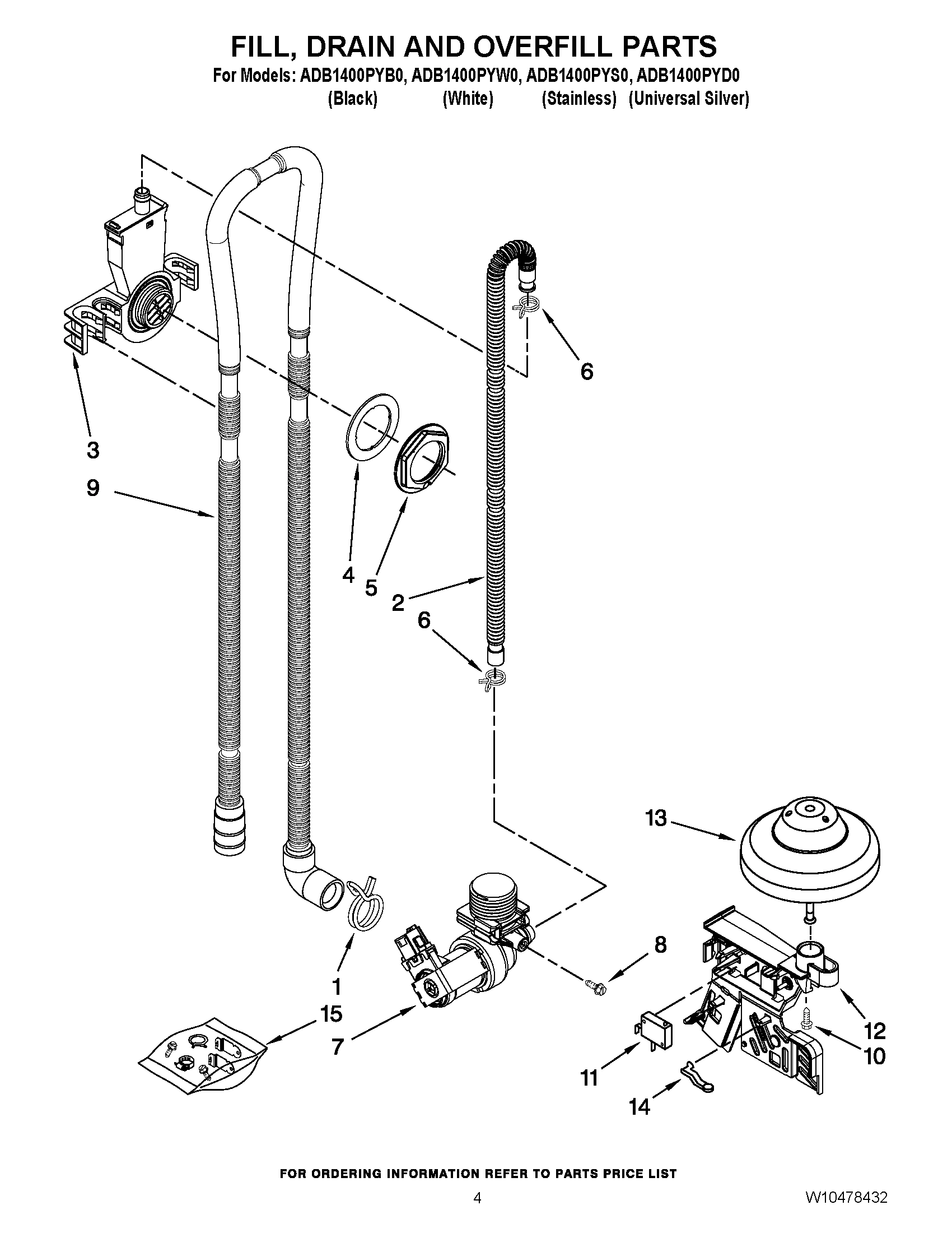 04 - FILL, DRAIN AND OVERFILL PARTS