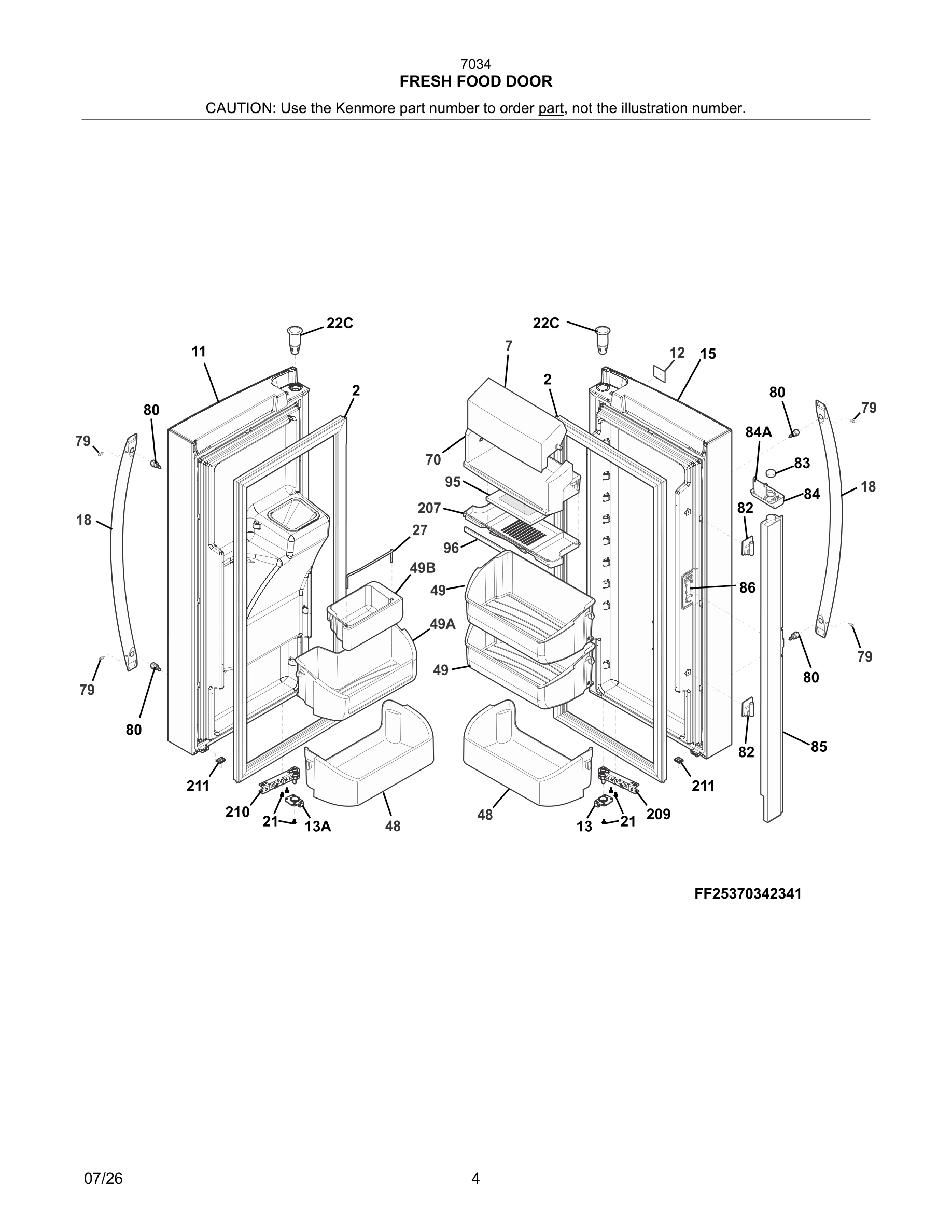 05 - FRESH FOOD DOOR