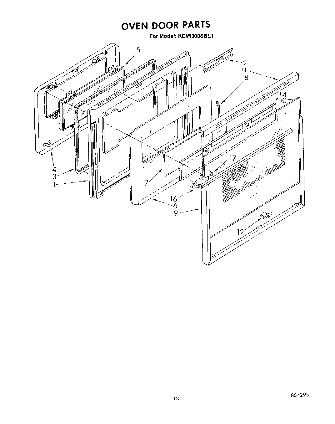 08 - OVEN DOOR