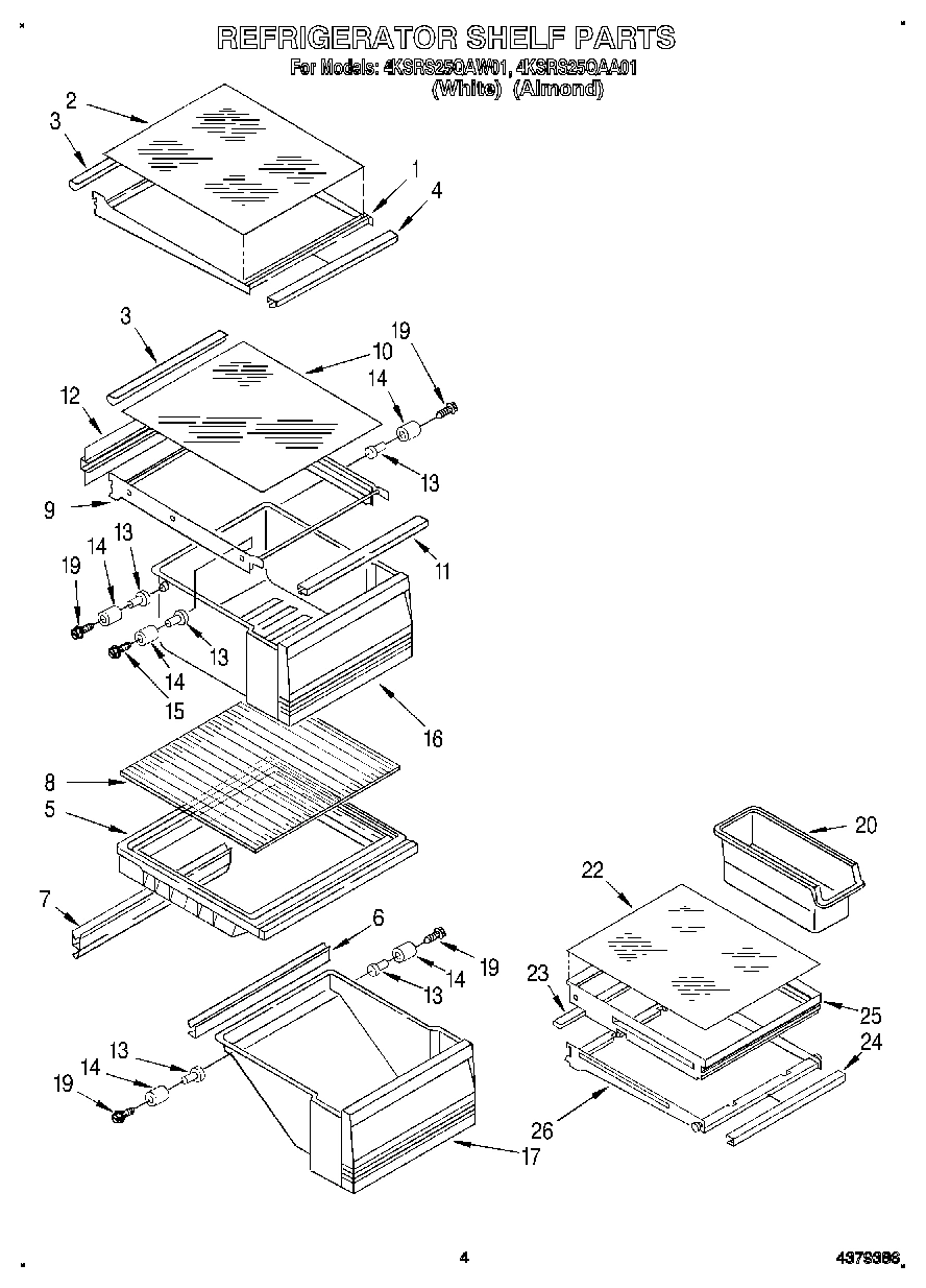 03 - REFRIGERATOR SHELF