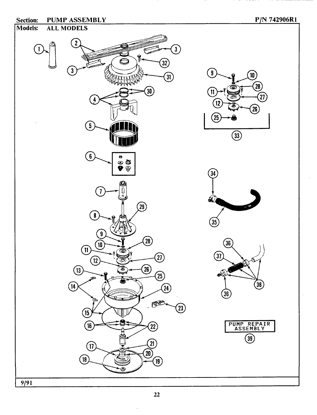 07 - PUMP ASSEMBLY