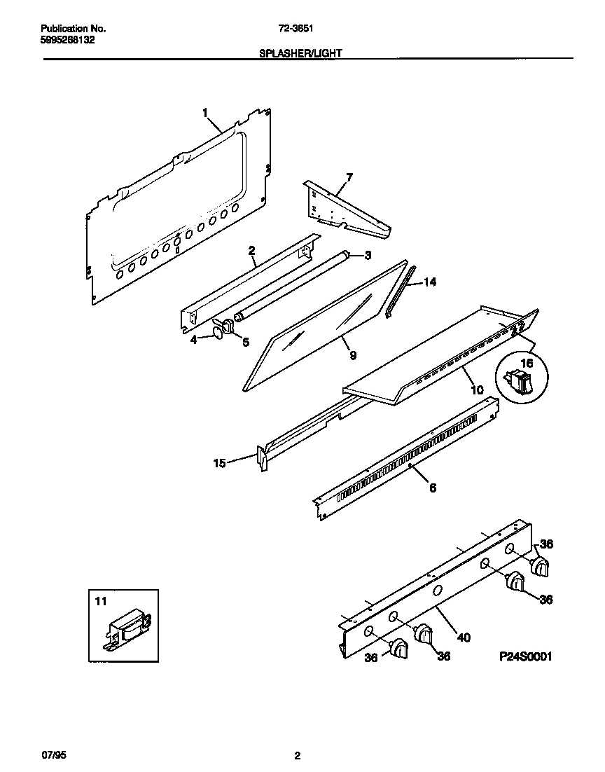 02 - SPLASHER/LIGHT