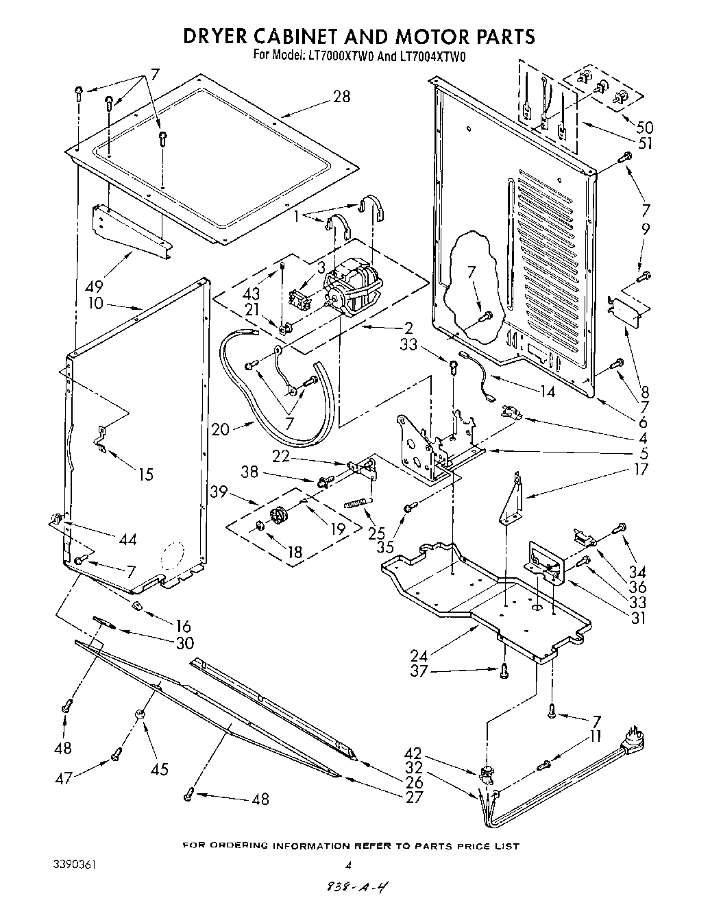 04 - DRYER CABINET AND MOTOR