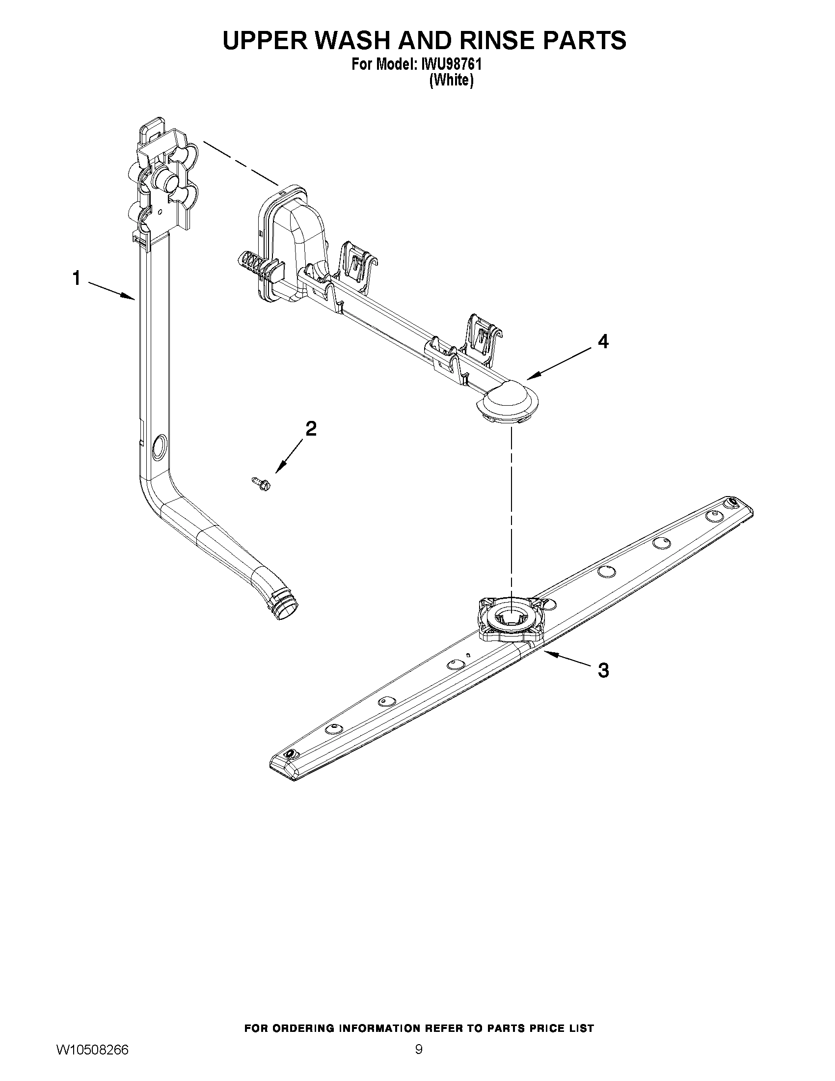 07 - UPPER WASH AND RINSE PARTS