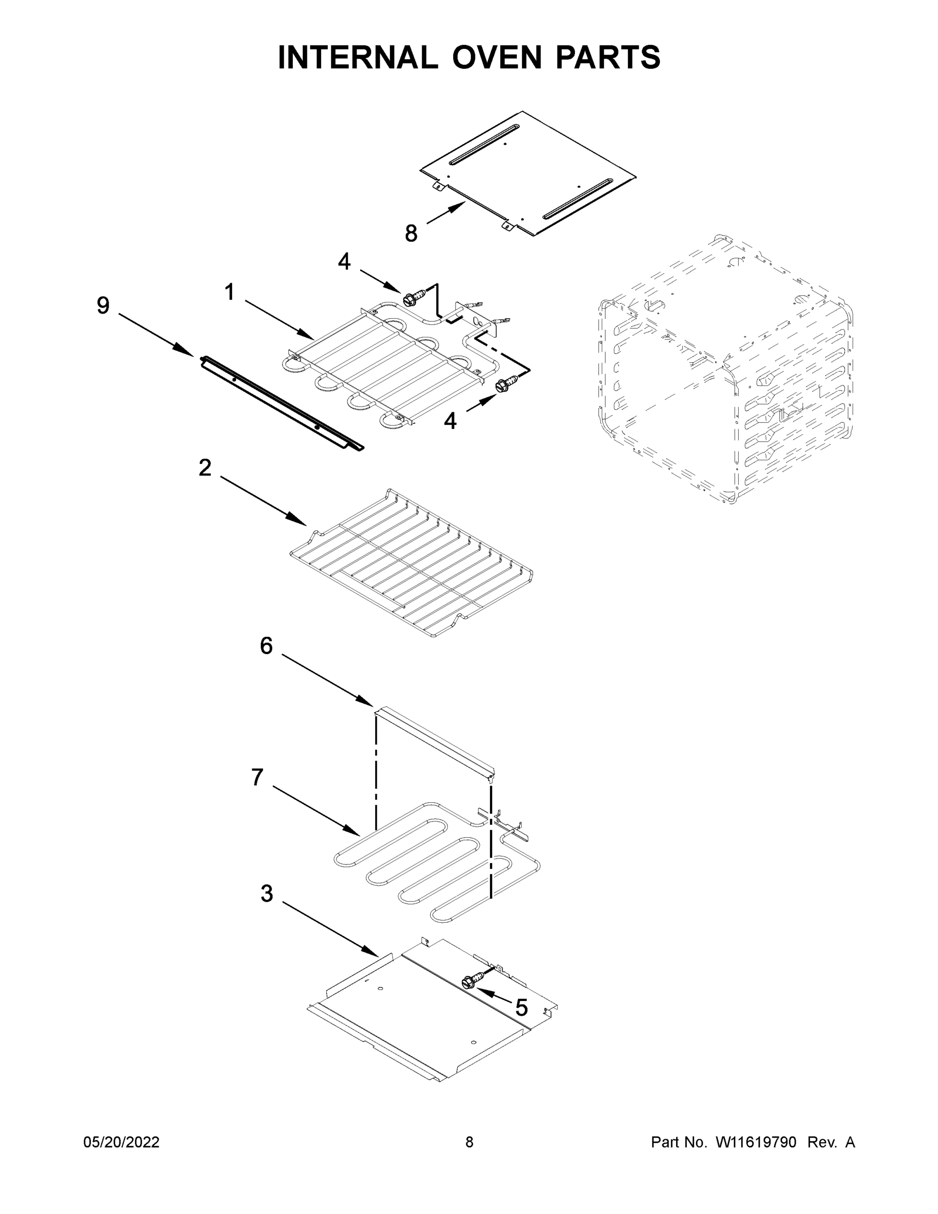 05 - INTERNAL OVEN PARTS