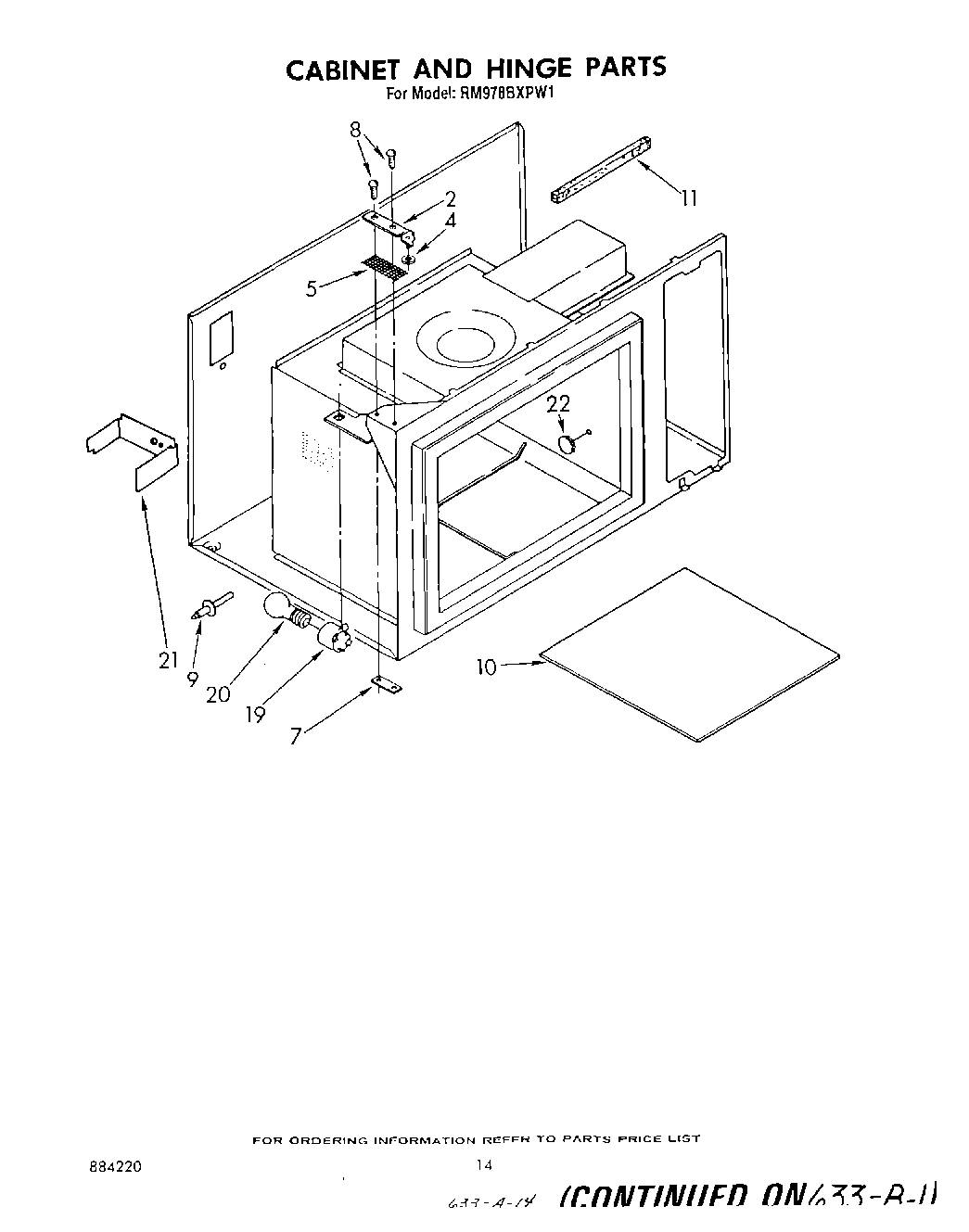 08 - CABINET AND HINGE