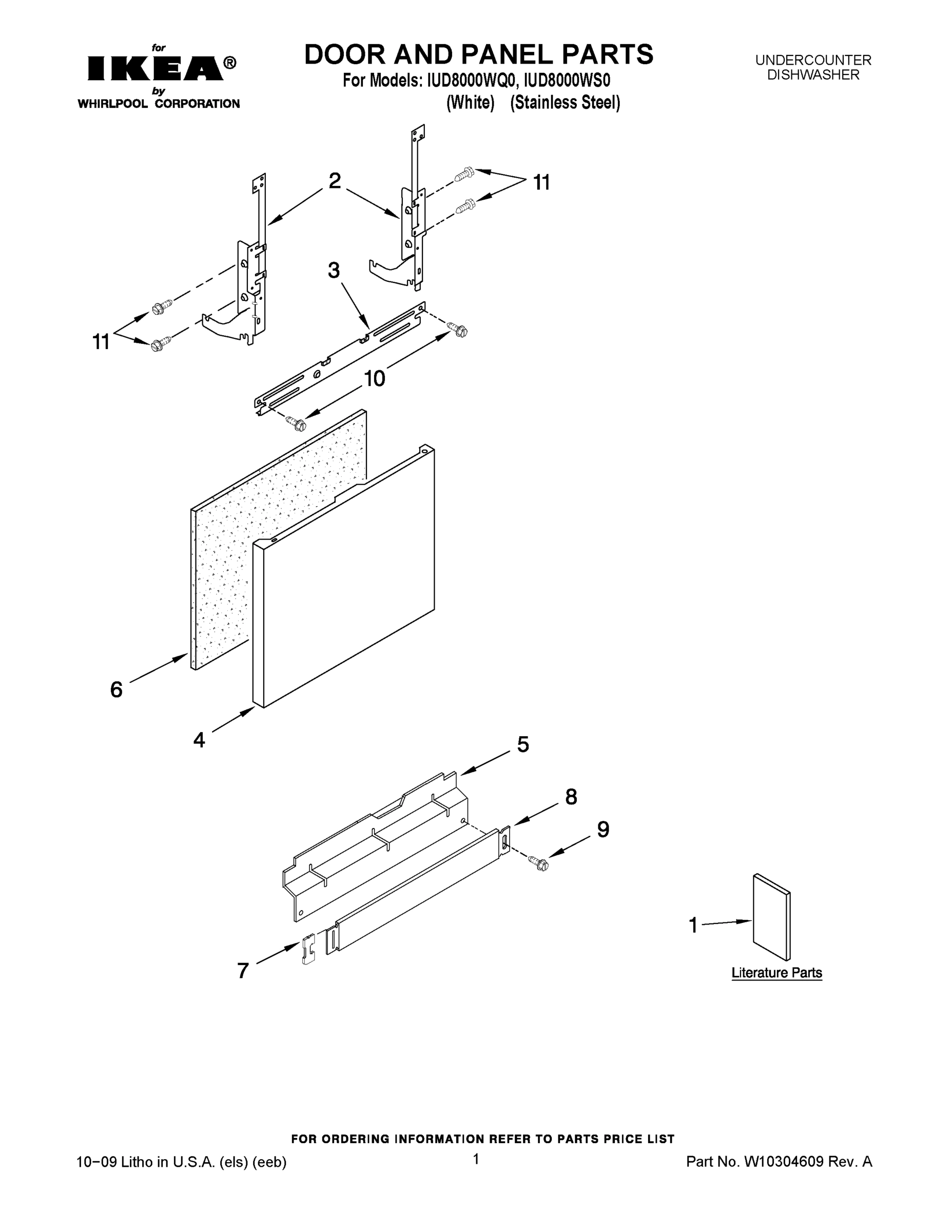 01 - DOOR AND PANEL PARTS