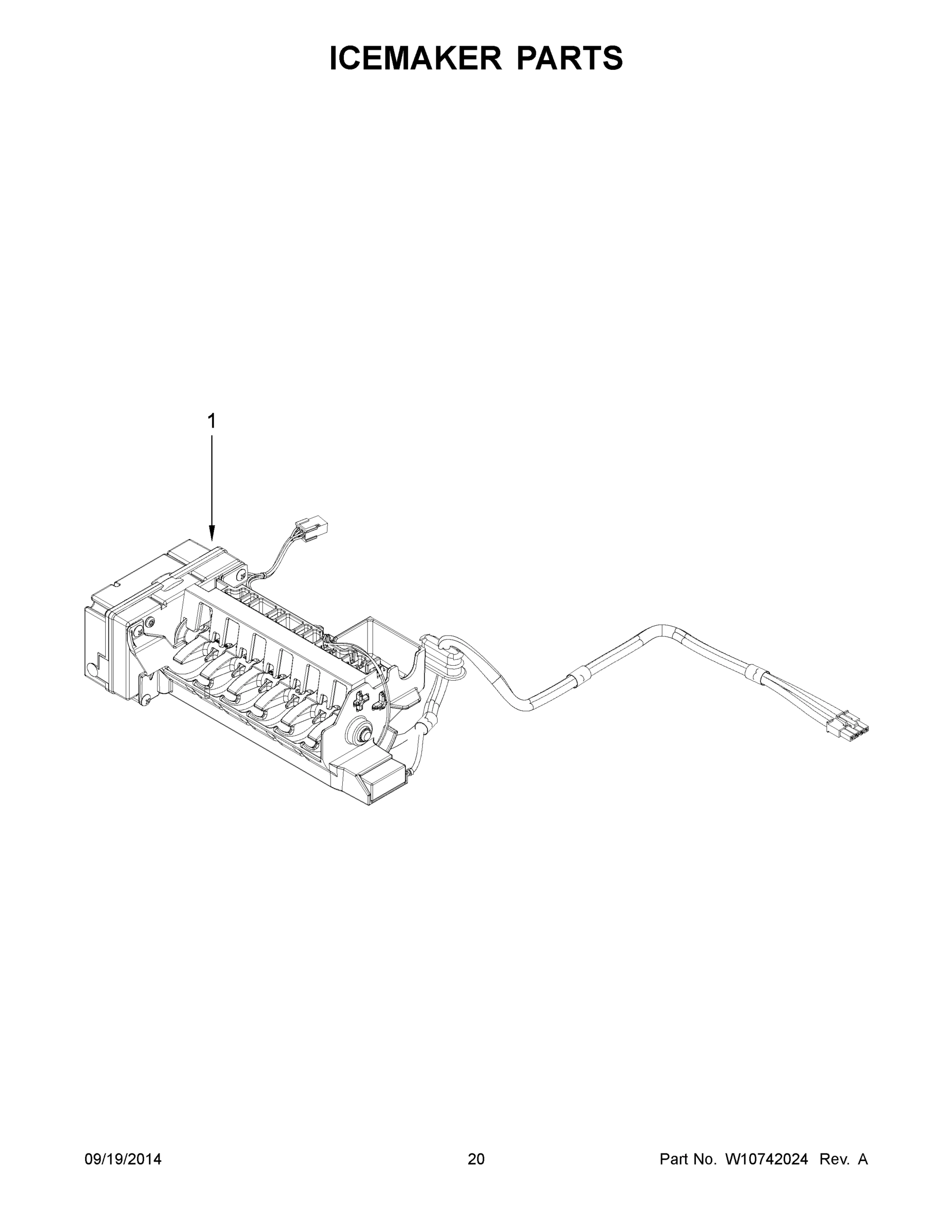 11 - ICEMAKER PARTS