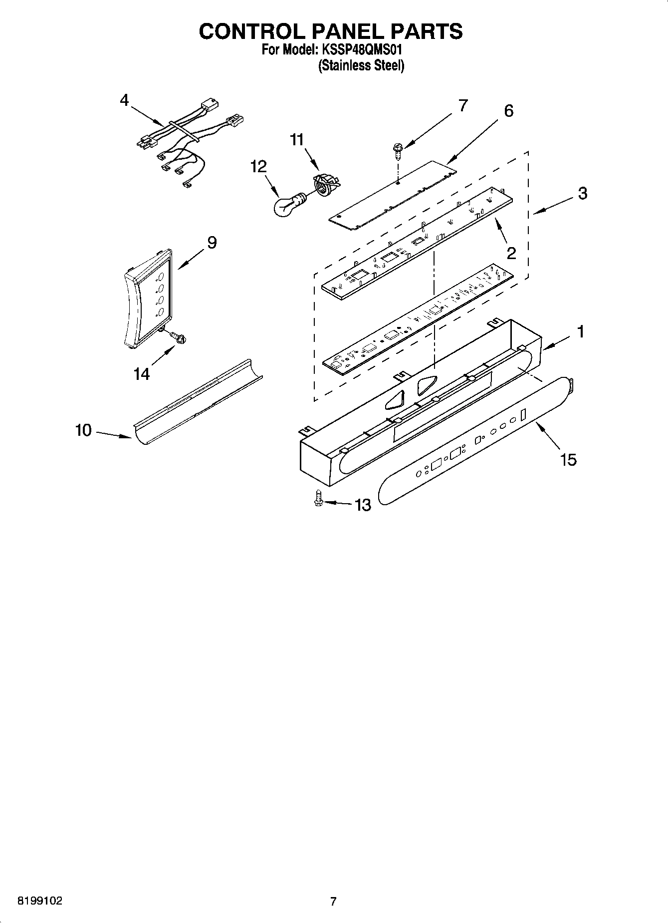 05 - CONTROL PANEL PARTS