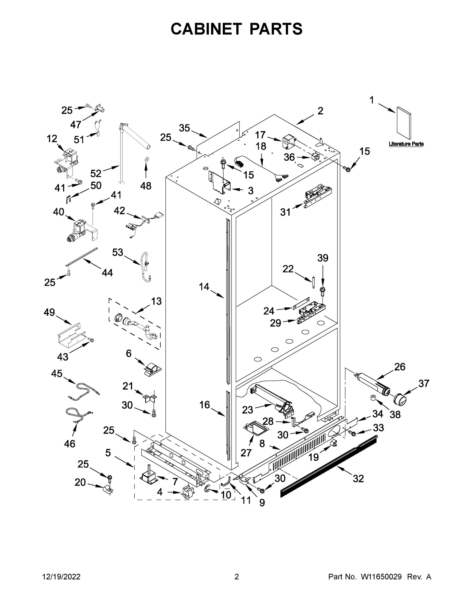 02 - CABINET PARTS