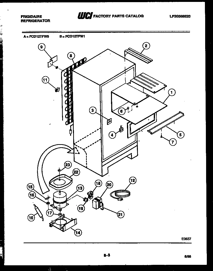 04 - SYSTEM AND AUTOMATIC DEFROST PARTS