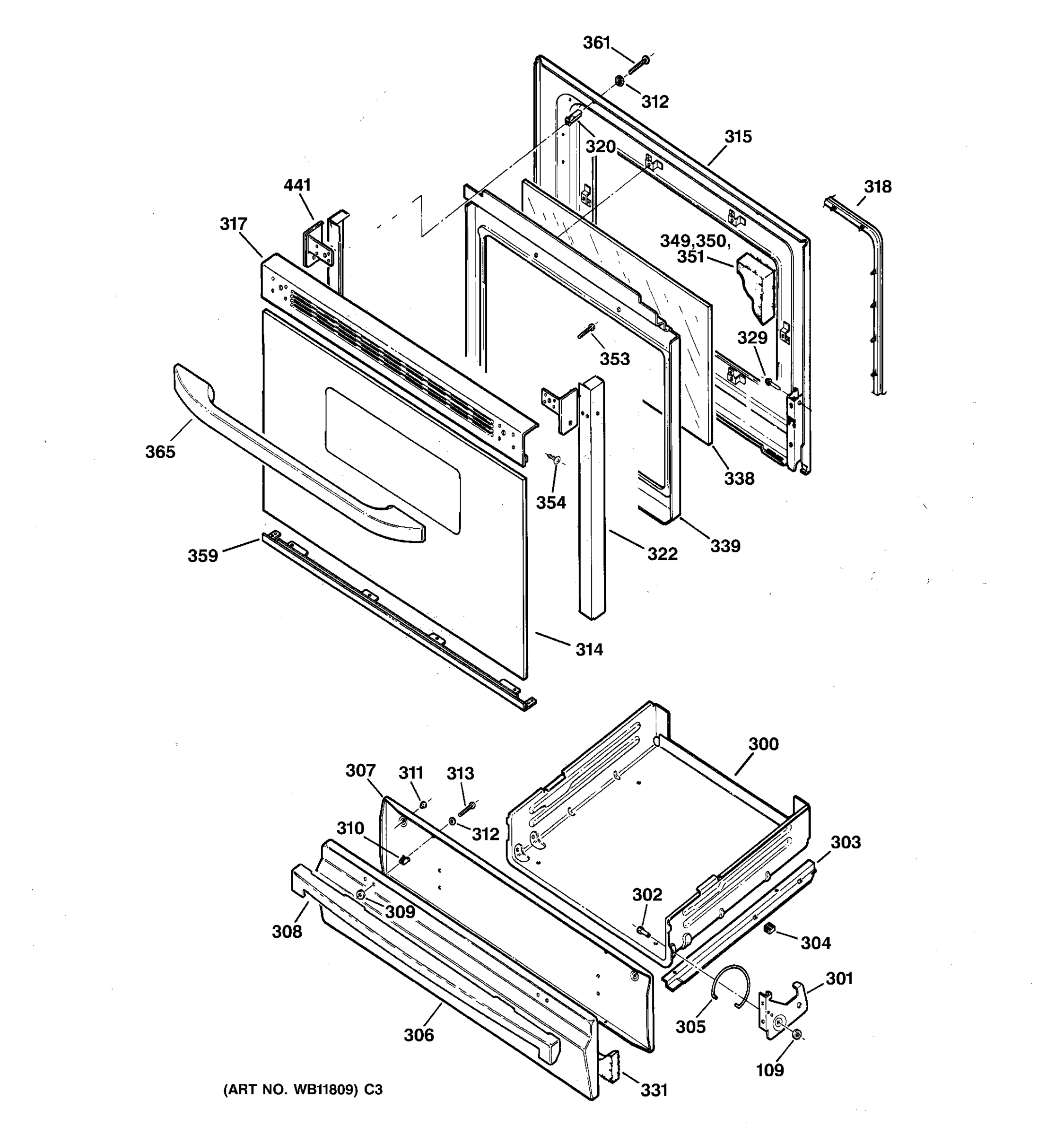 DOOR & DRAWER PARTS
