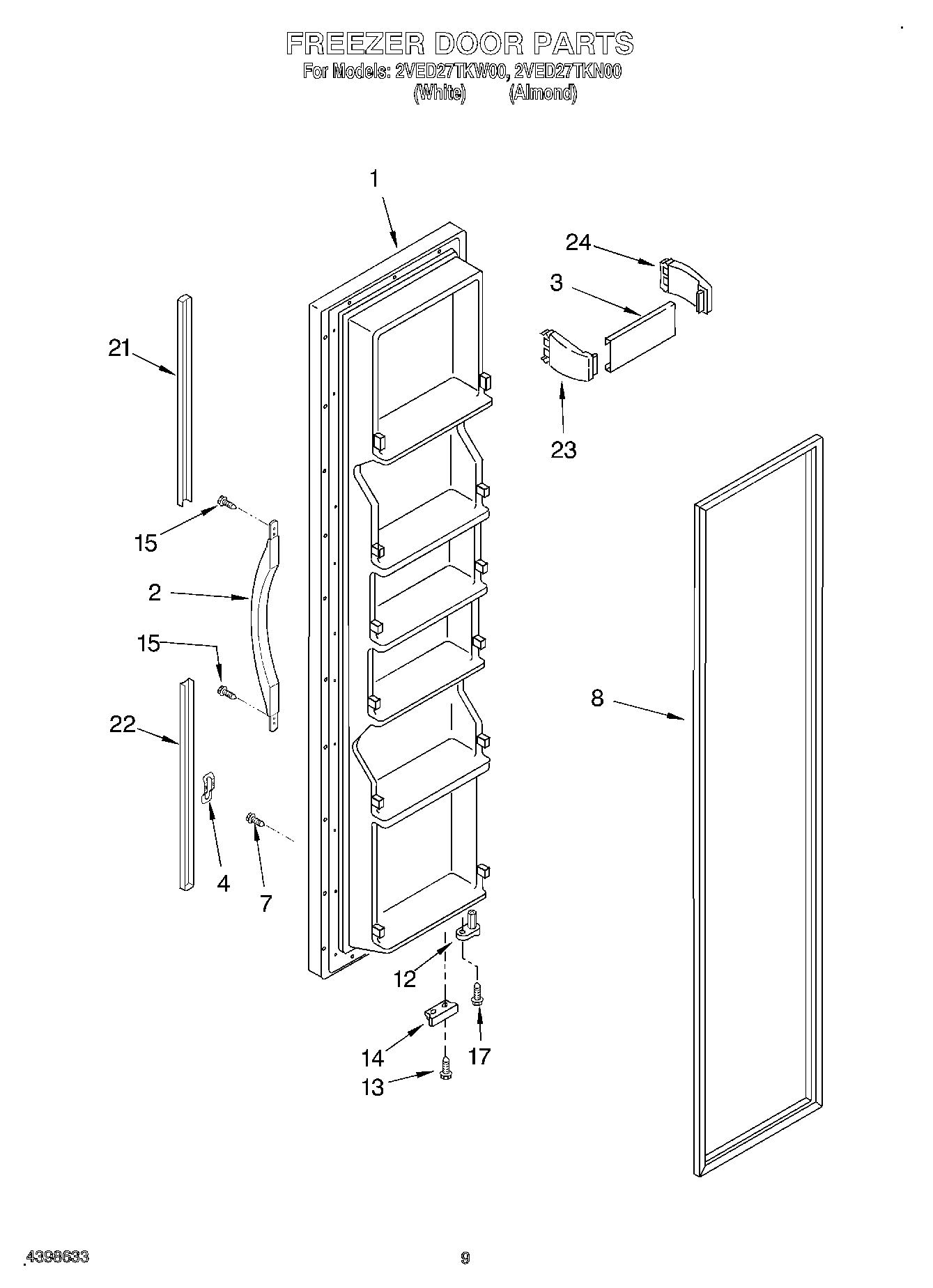 05 - FREEZER DOOR