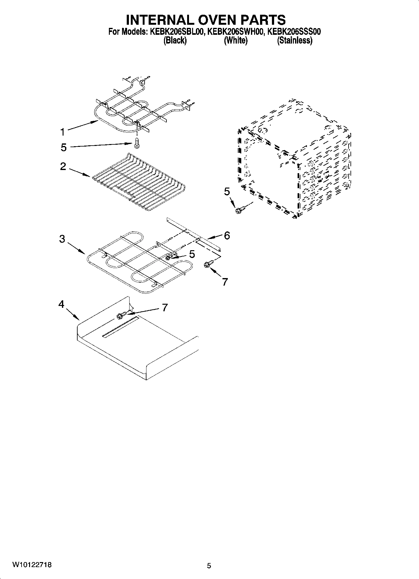 04 - INTERNAL OVEN PARTS