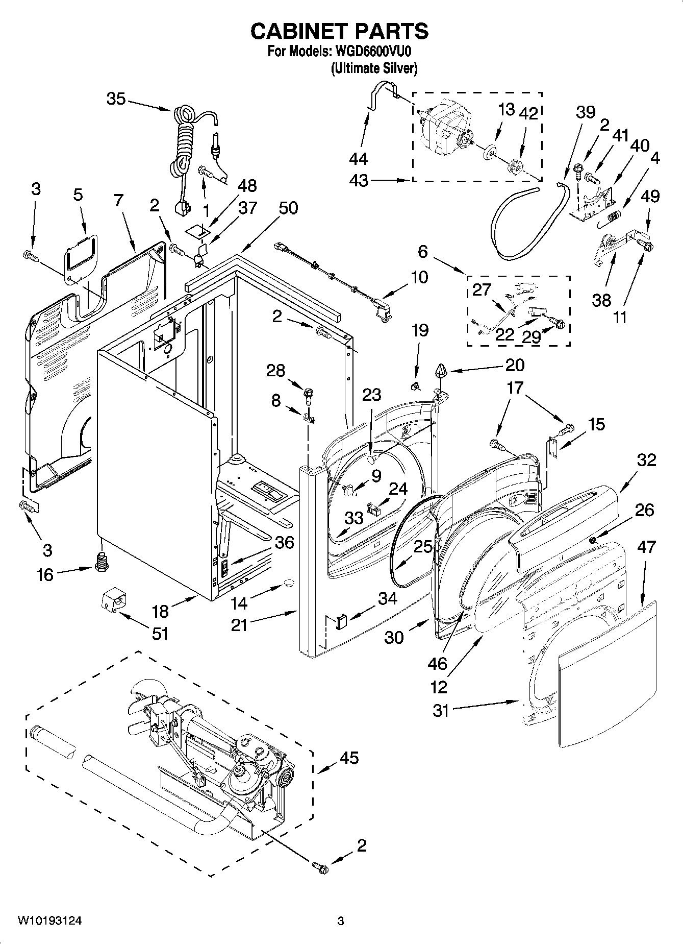 02 - CABINET PARTS
