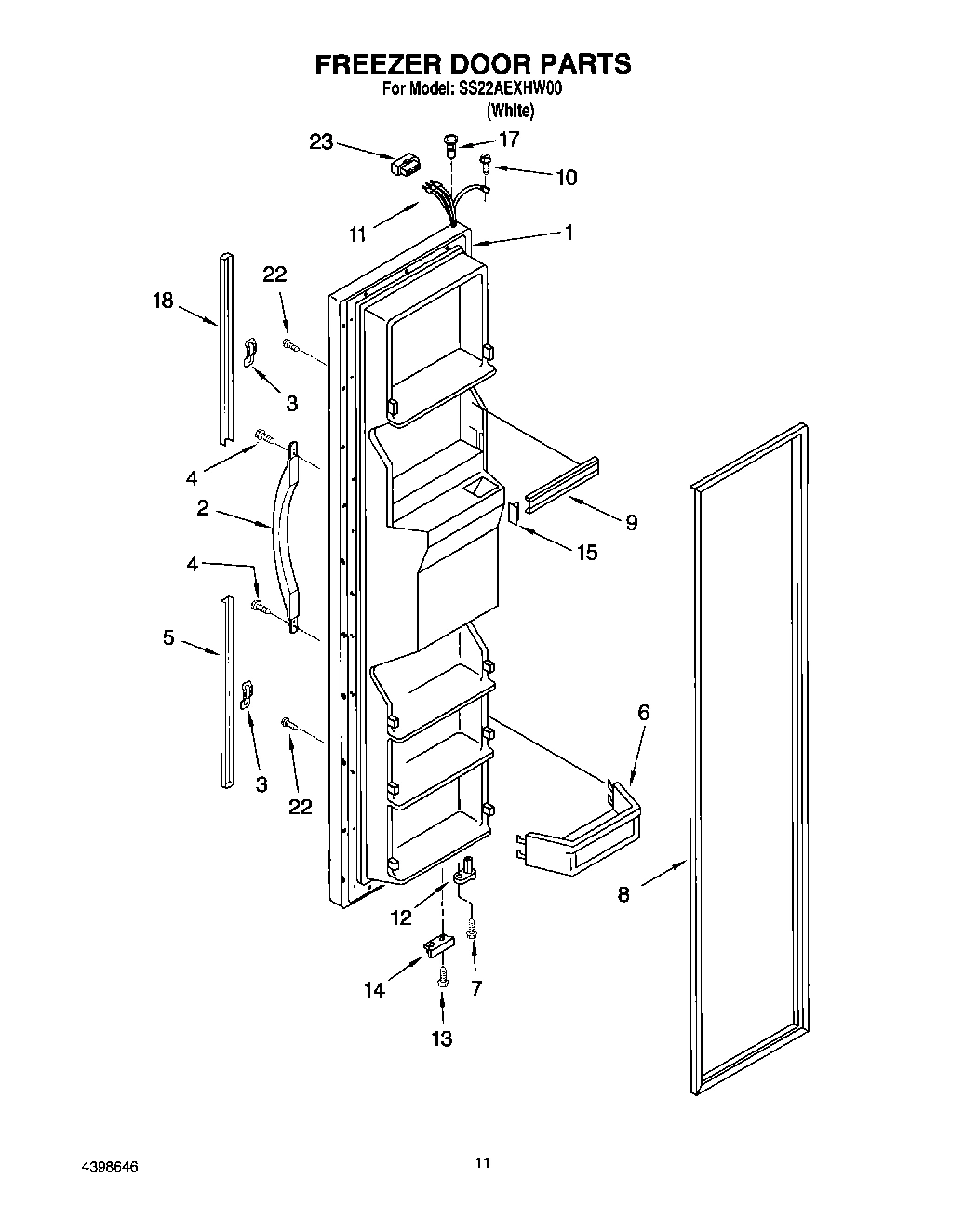 07 - FREEZER DOOR