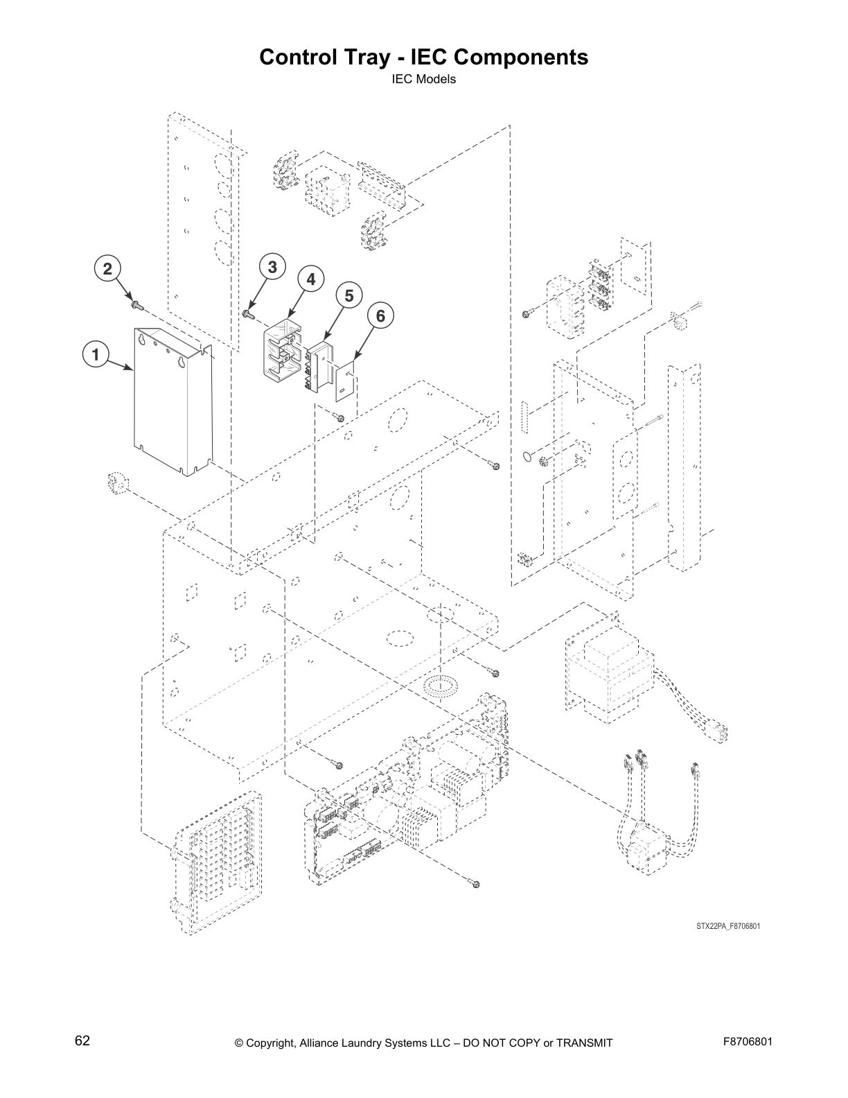 Control Tray - IEC Components
