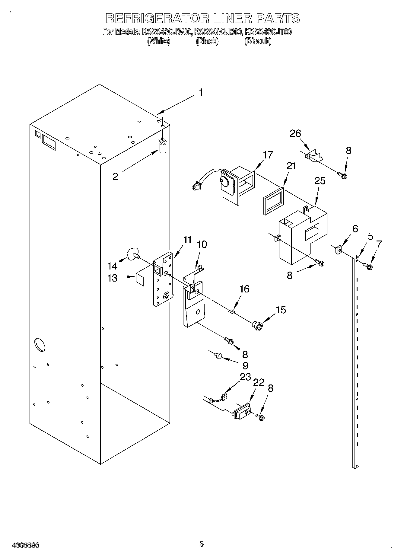 04 - REFRIGERATOR LINER