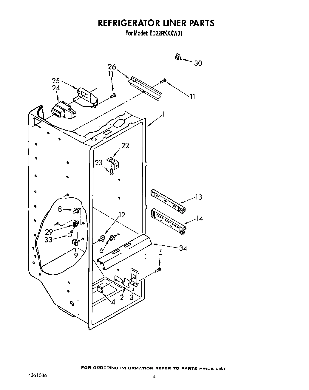 03 - REFRIGERATOR LINER