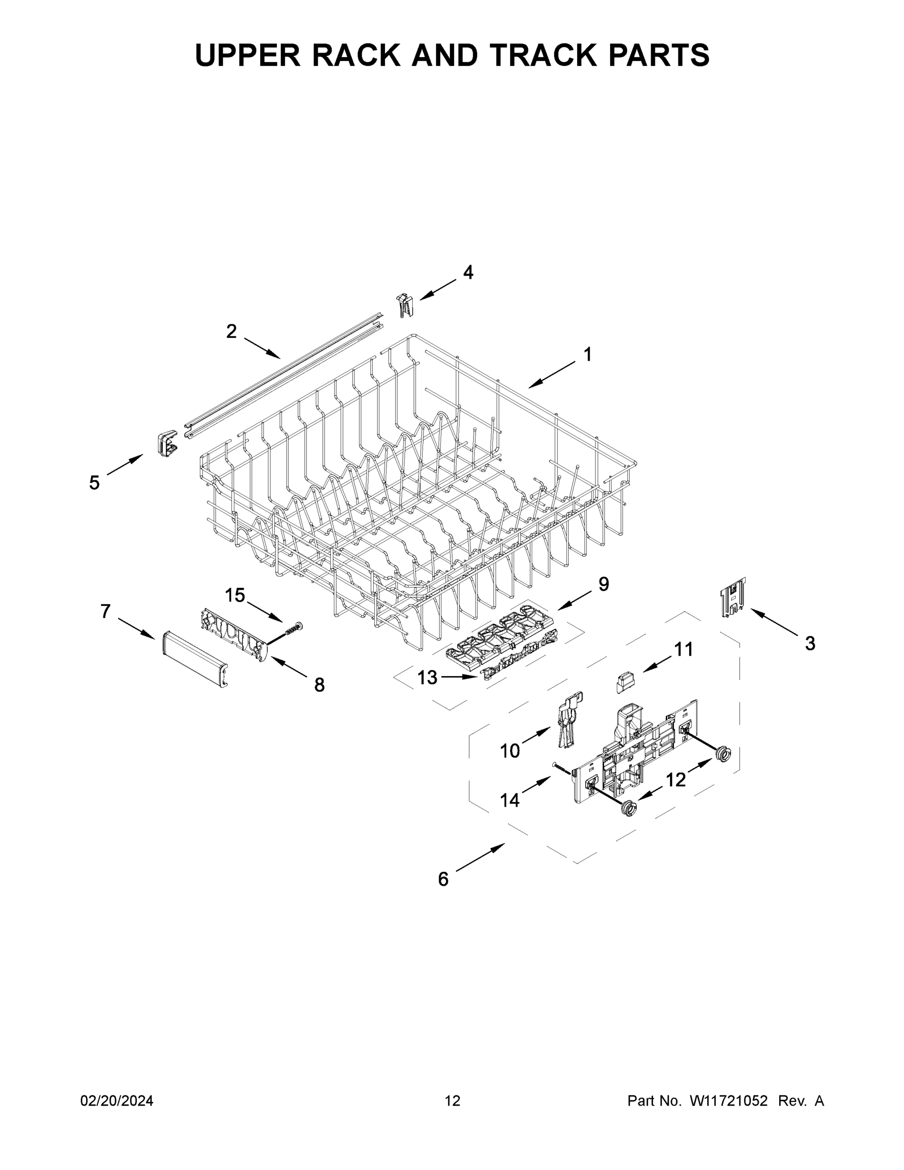 07 - UPPER RACK AND TRACK PARTS