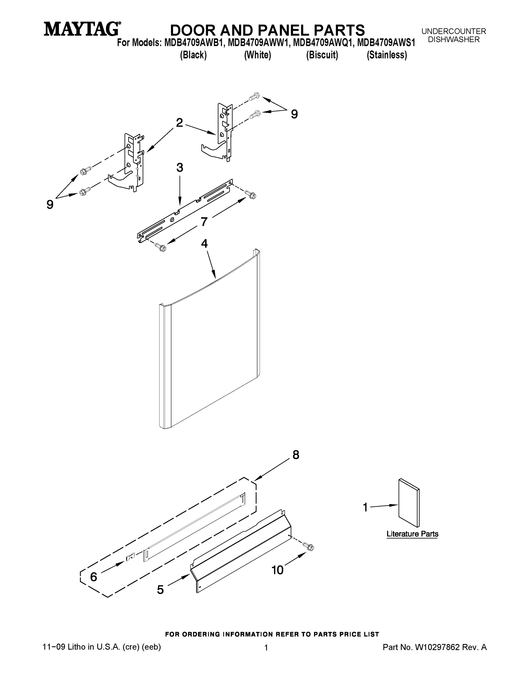 01 - DOOR AND PANEL PARTS