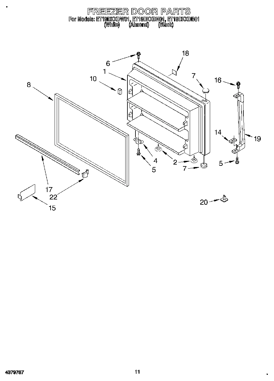 06 - FREEZER DOOR, LIT/OPTIONAL