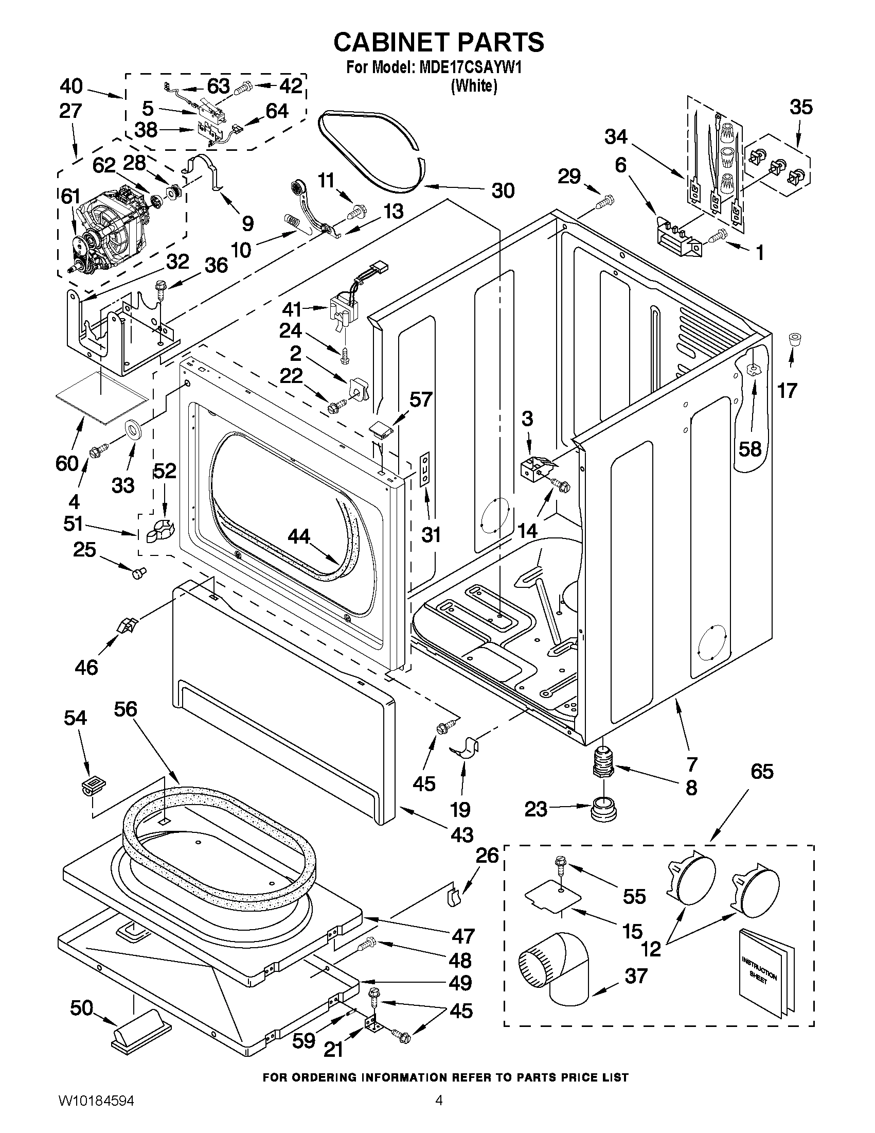 02 - CABINET PARTS