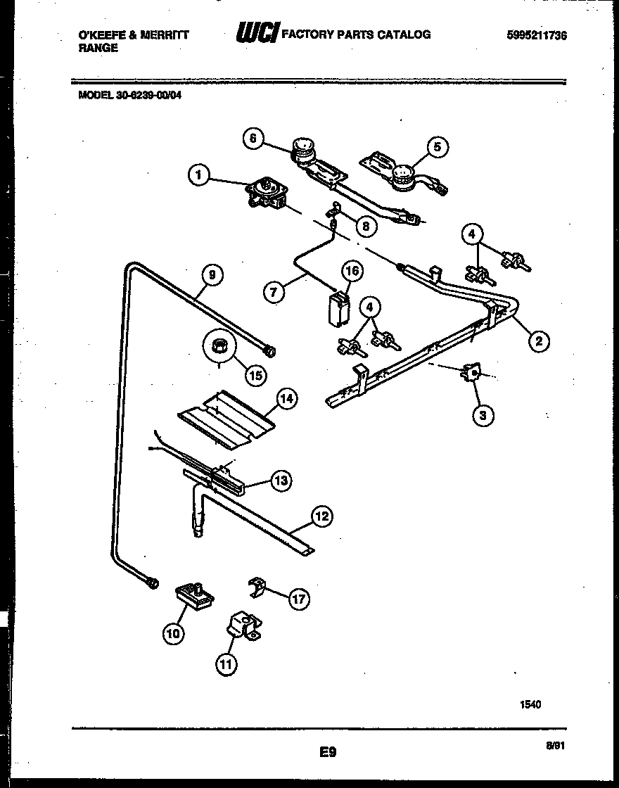 06 - BURNER, MANIFOLD AND GAS CONTROL