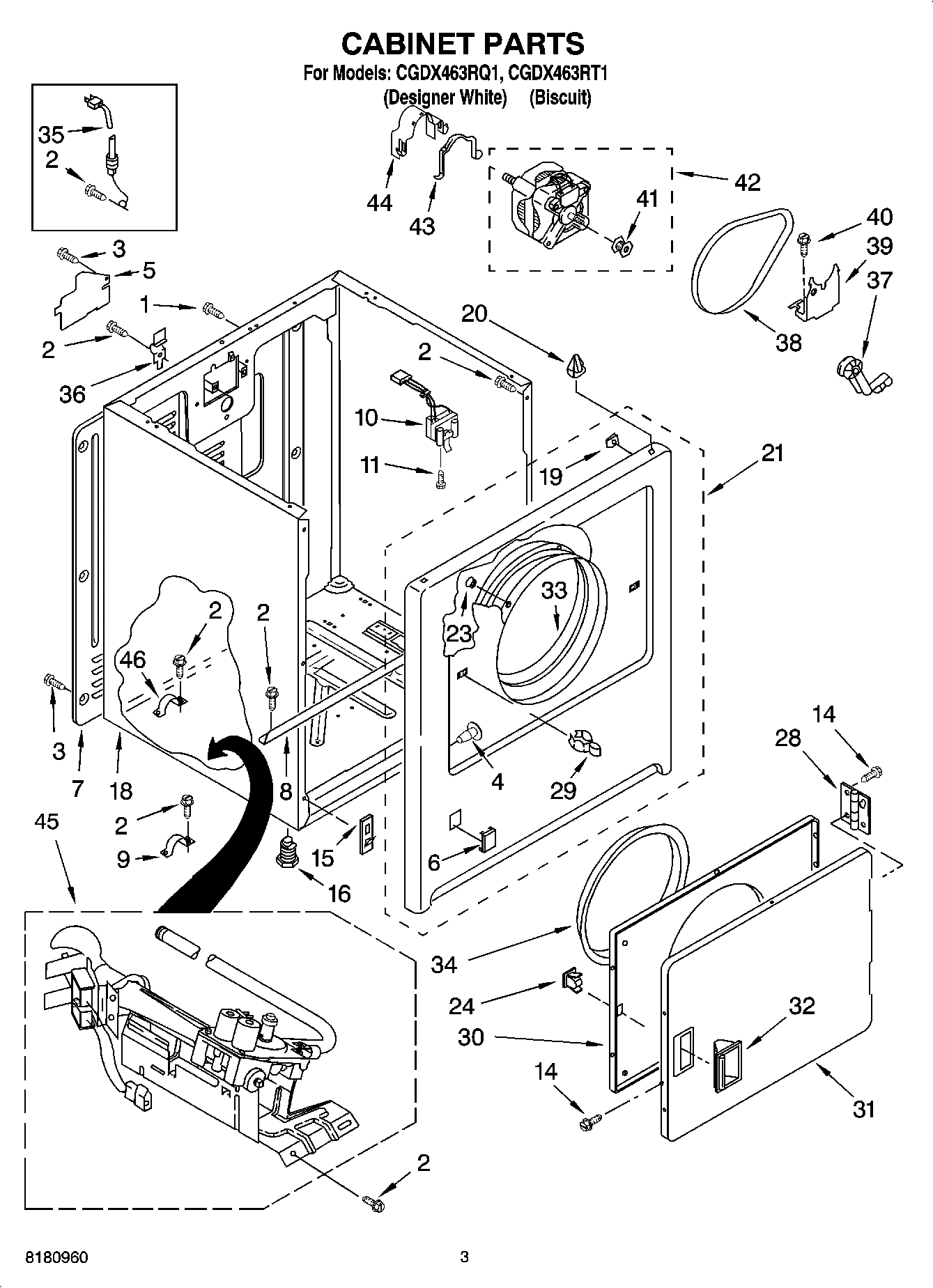 02 - CABINET PARTS