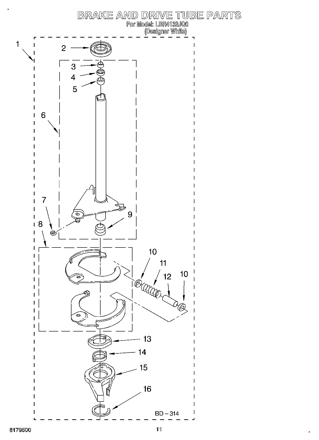 07 - BRAKE AND DRIVE TUBE