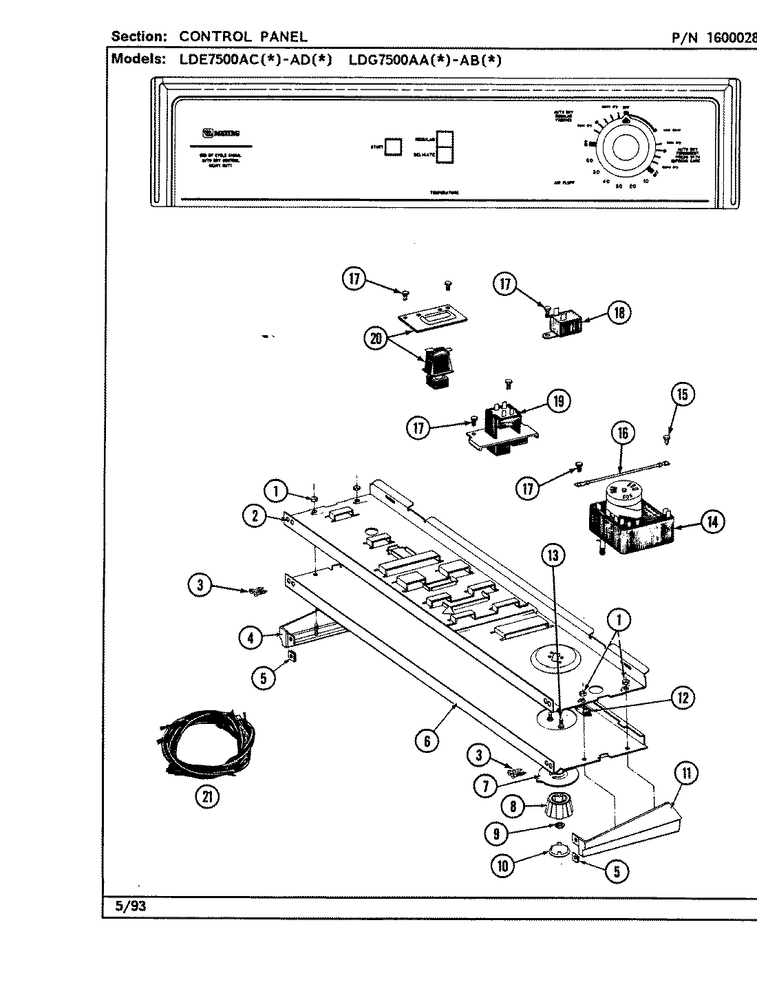 04 - CONTROL PANEL (LDE7500ACL,ACW,ADL,ADW)