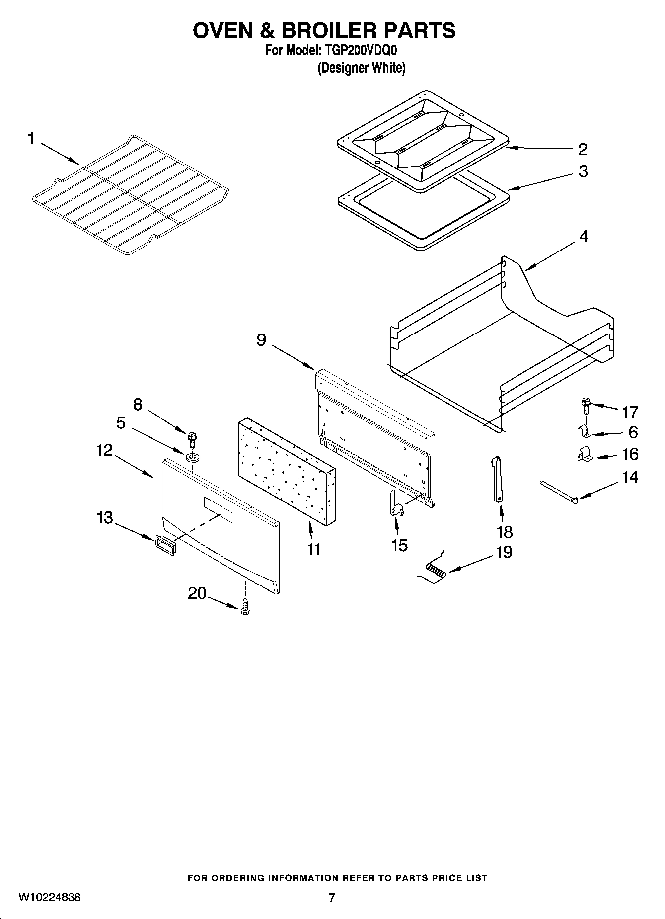 05 - OVEN & BROILER PARTS