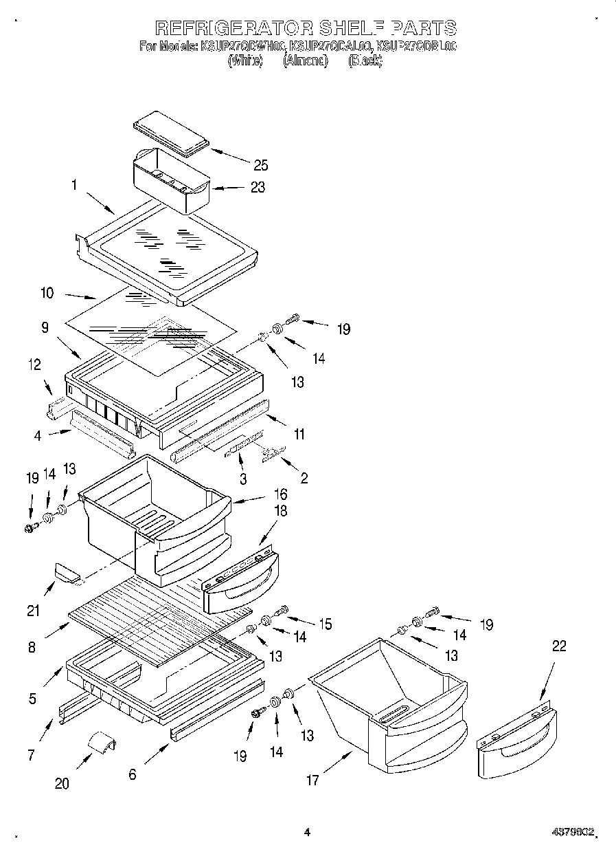 03 - REFRIGERATOR SHELF