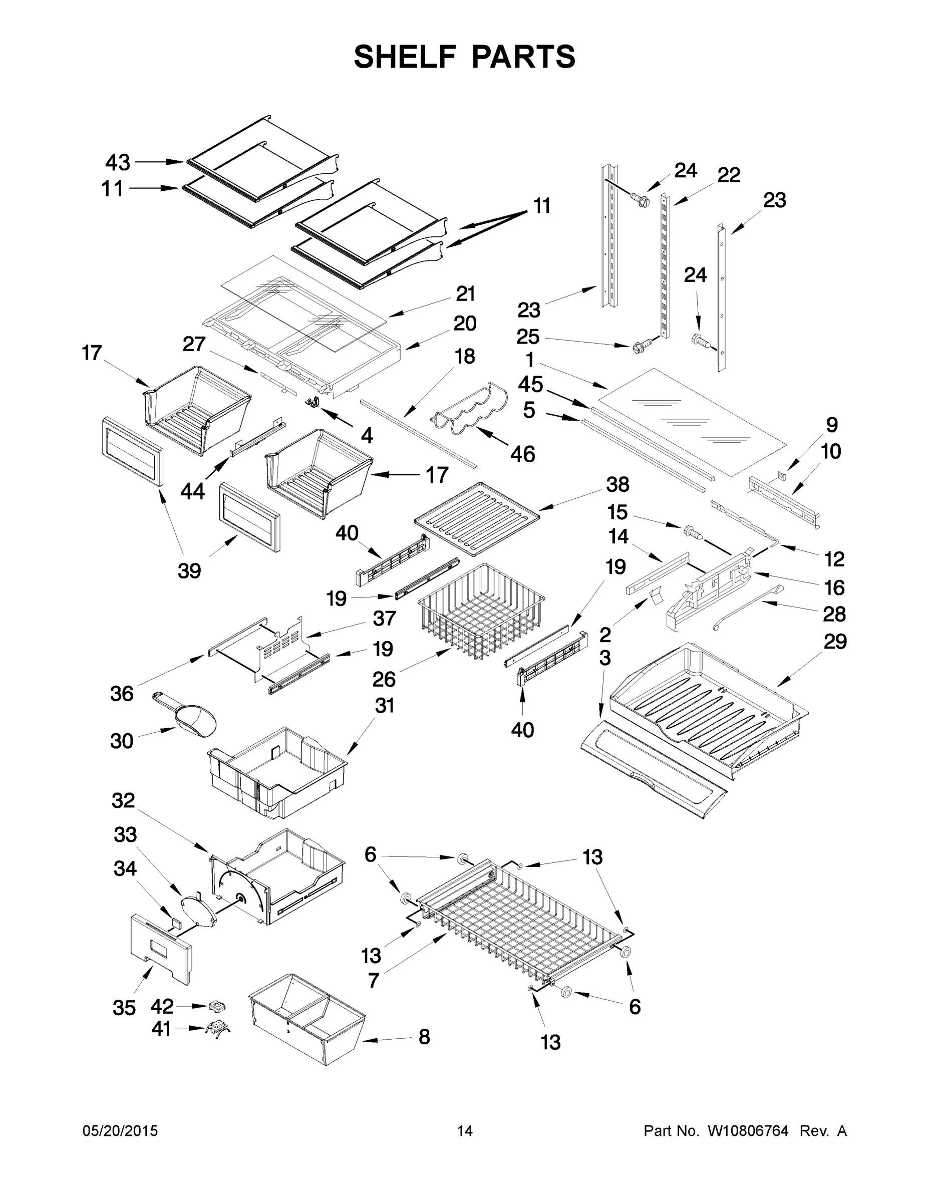 08 - SHELF PARTS