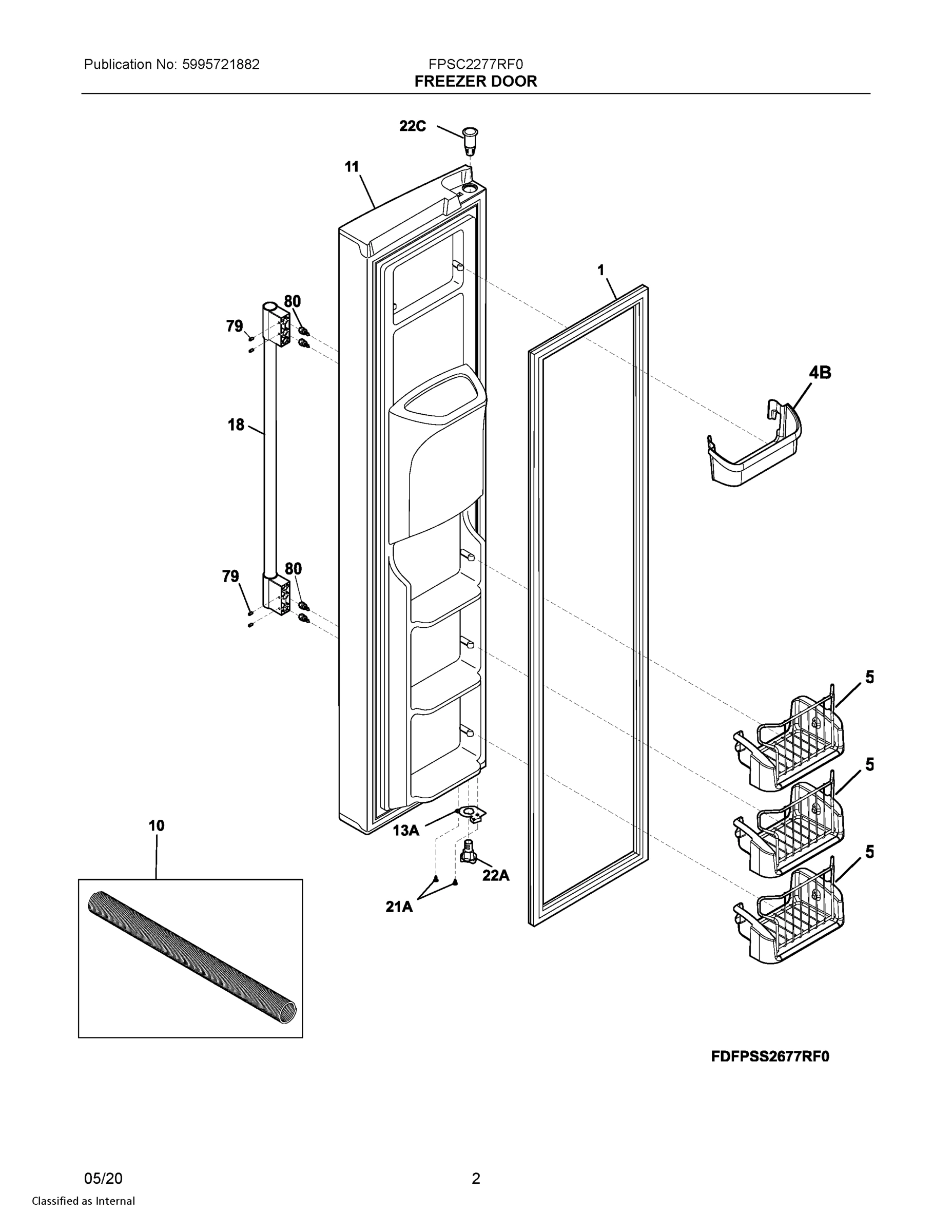 02 - FREEZER DOOR