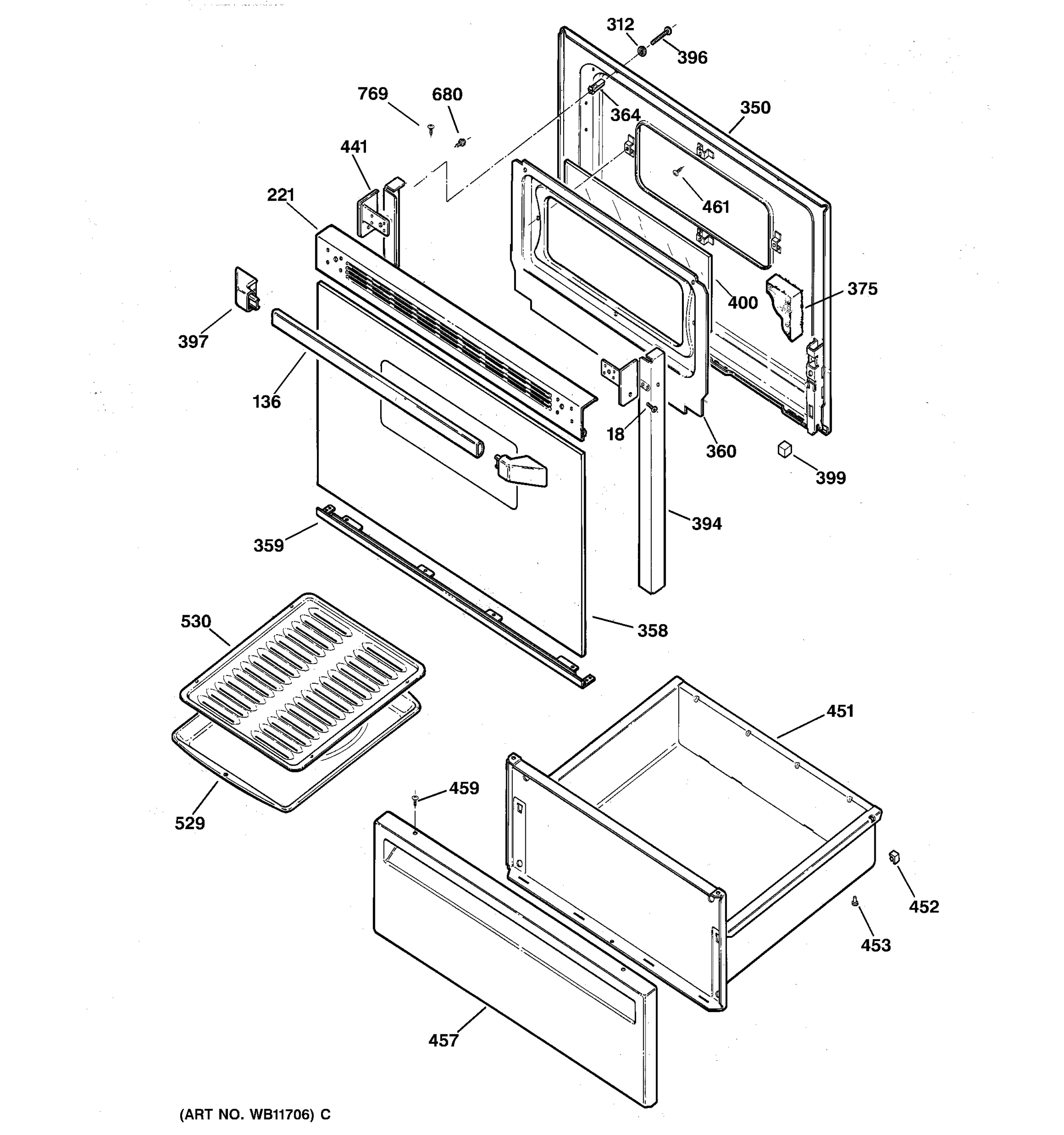 DOOR & DRAWER PARTS