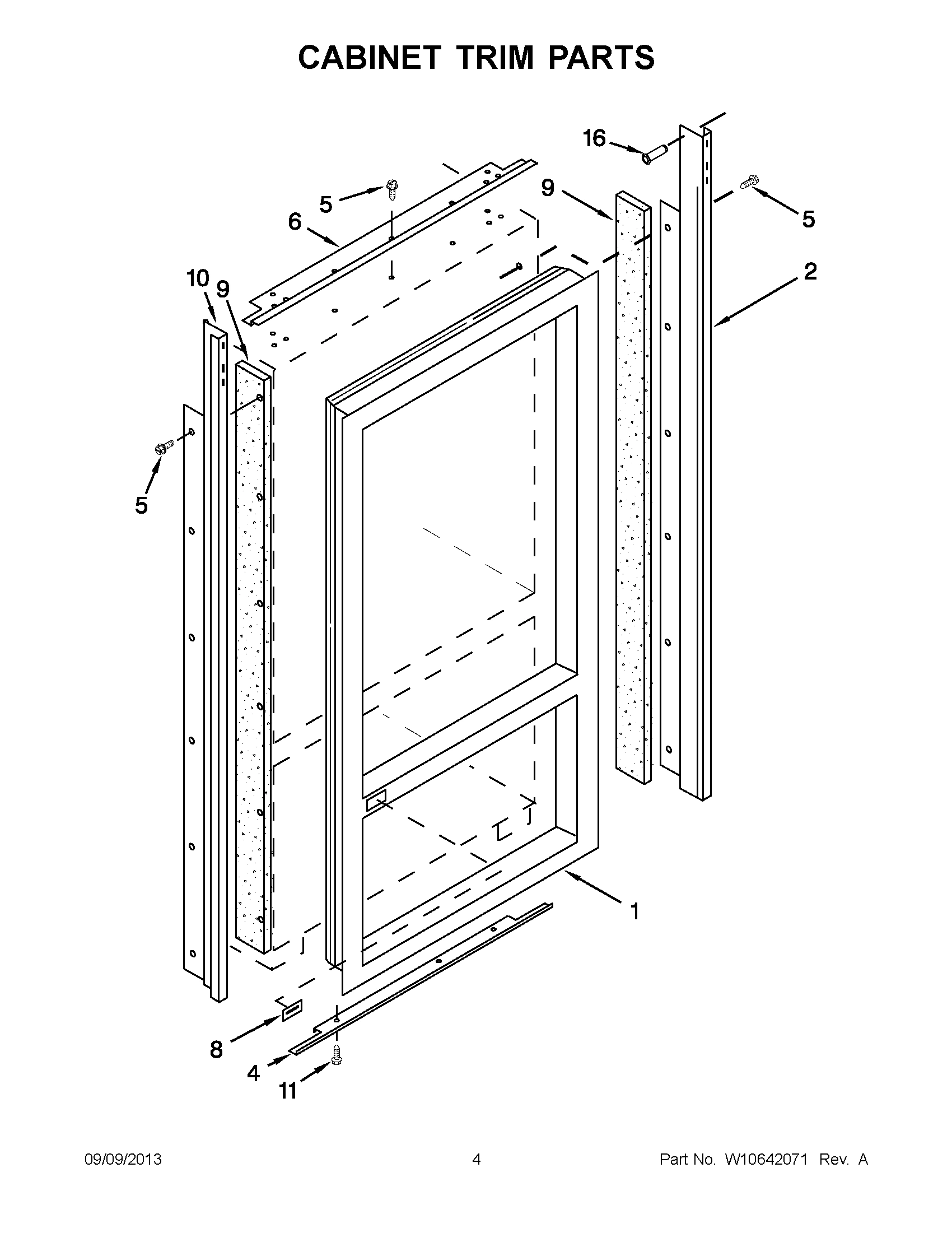 03 - CABINET TRIM PARTS
