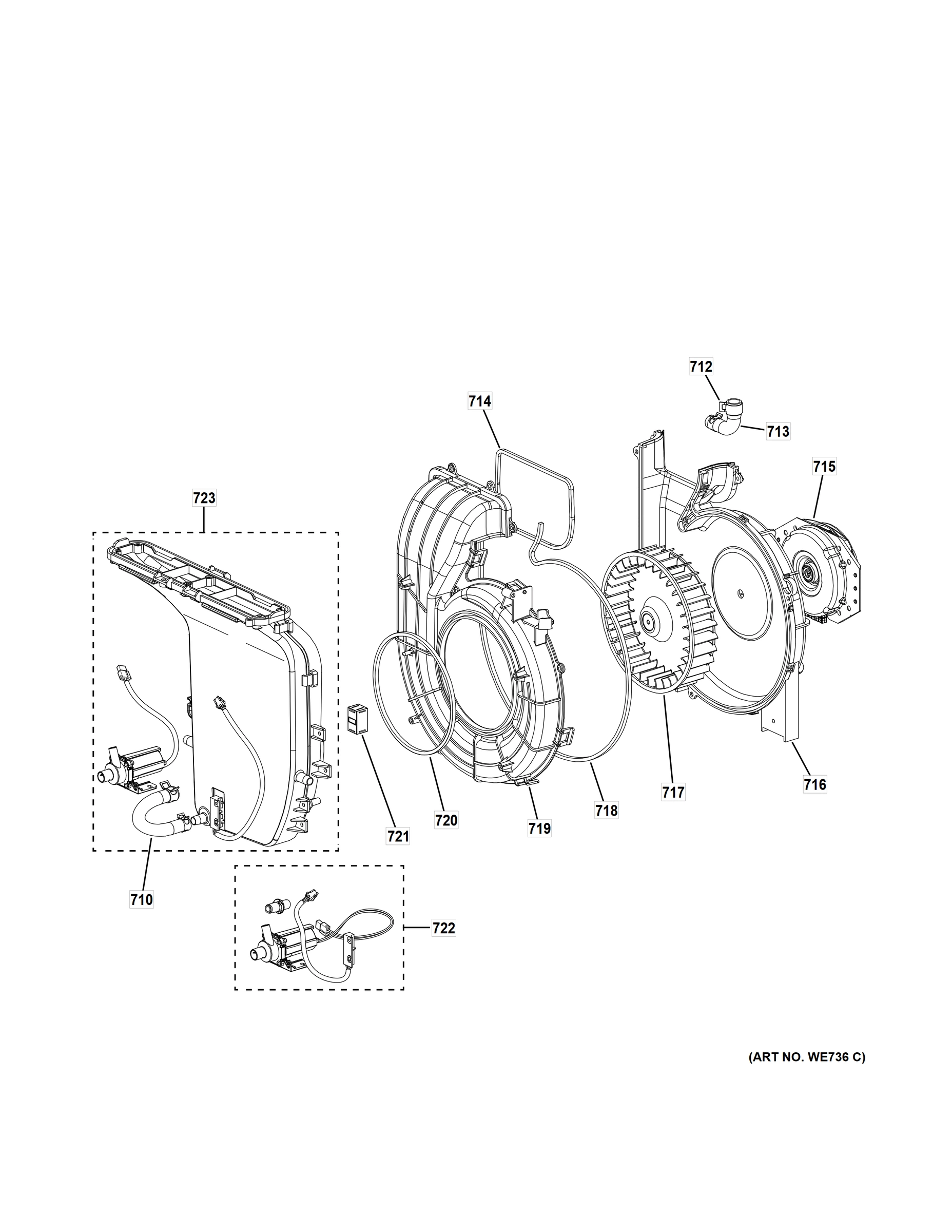 BLOWER & MOTOR ASSEMBLY